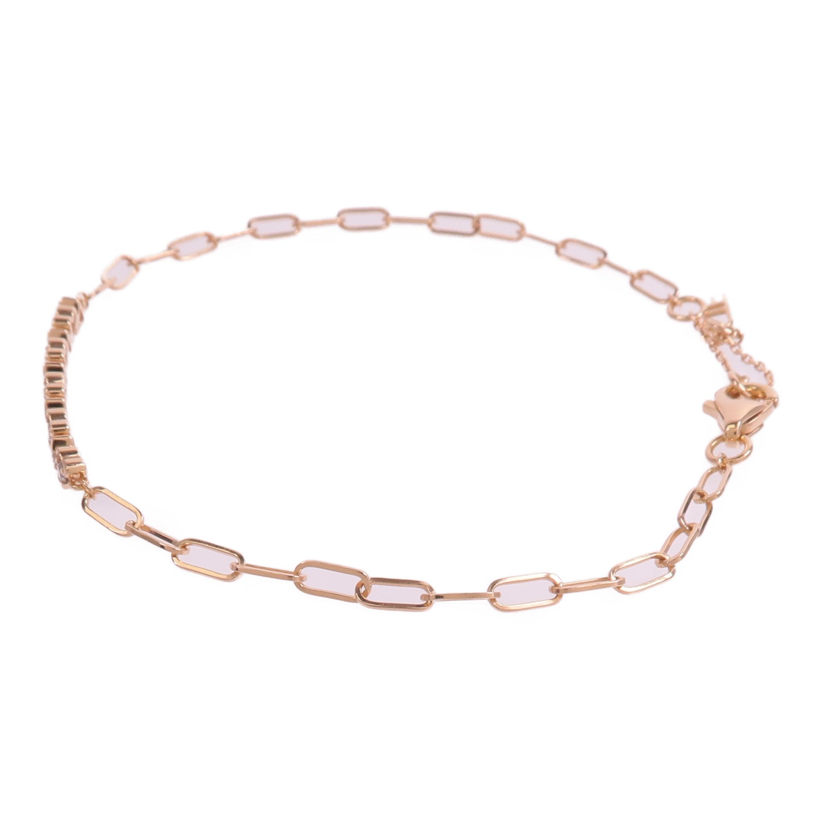 JEWELRY 18K玫瑰金Diamond Bracelet鑽石手鏈