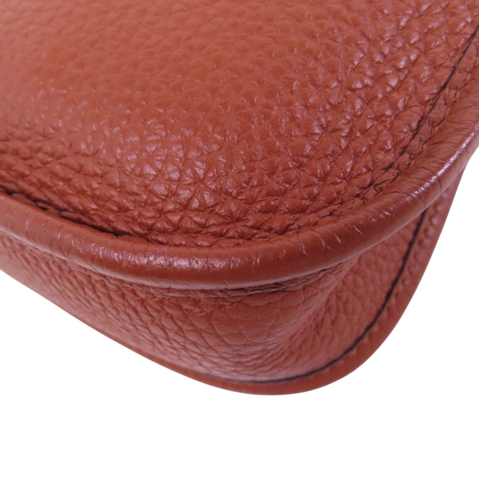 HERMES Clemence皮革Evelyne TPM金扣肩背袋