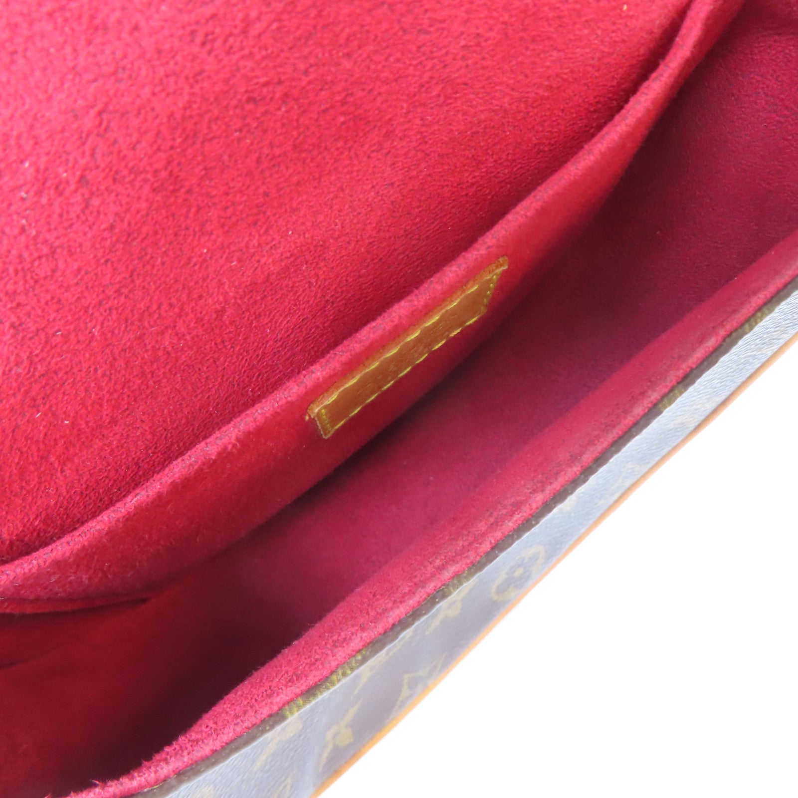 LOUIS VUITTON Monogram Tambourine金扣肩背袋棕色