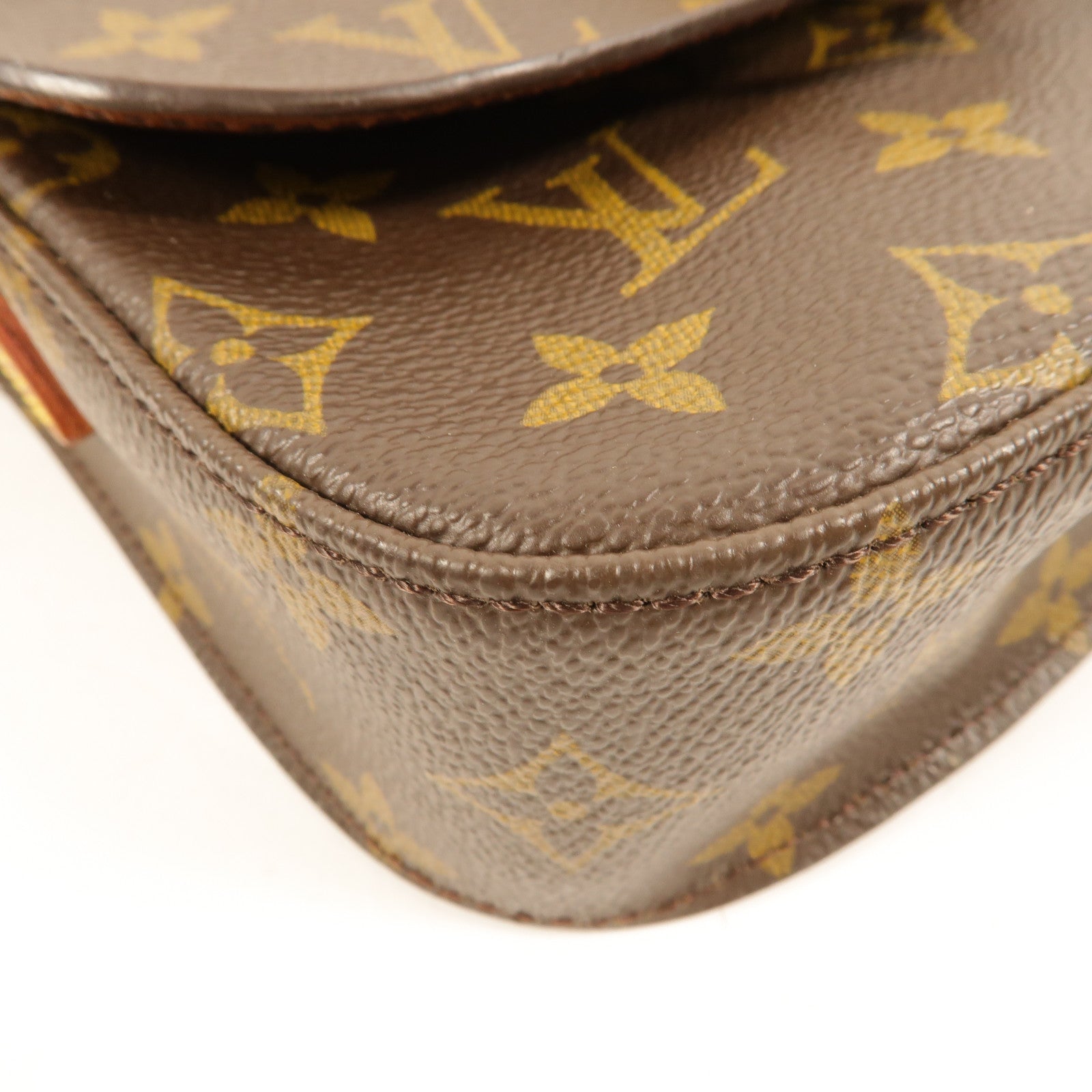 LOUIS VUITTON Monogram Saint Cloud PM金扣肩背袋