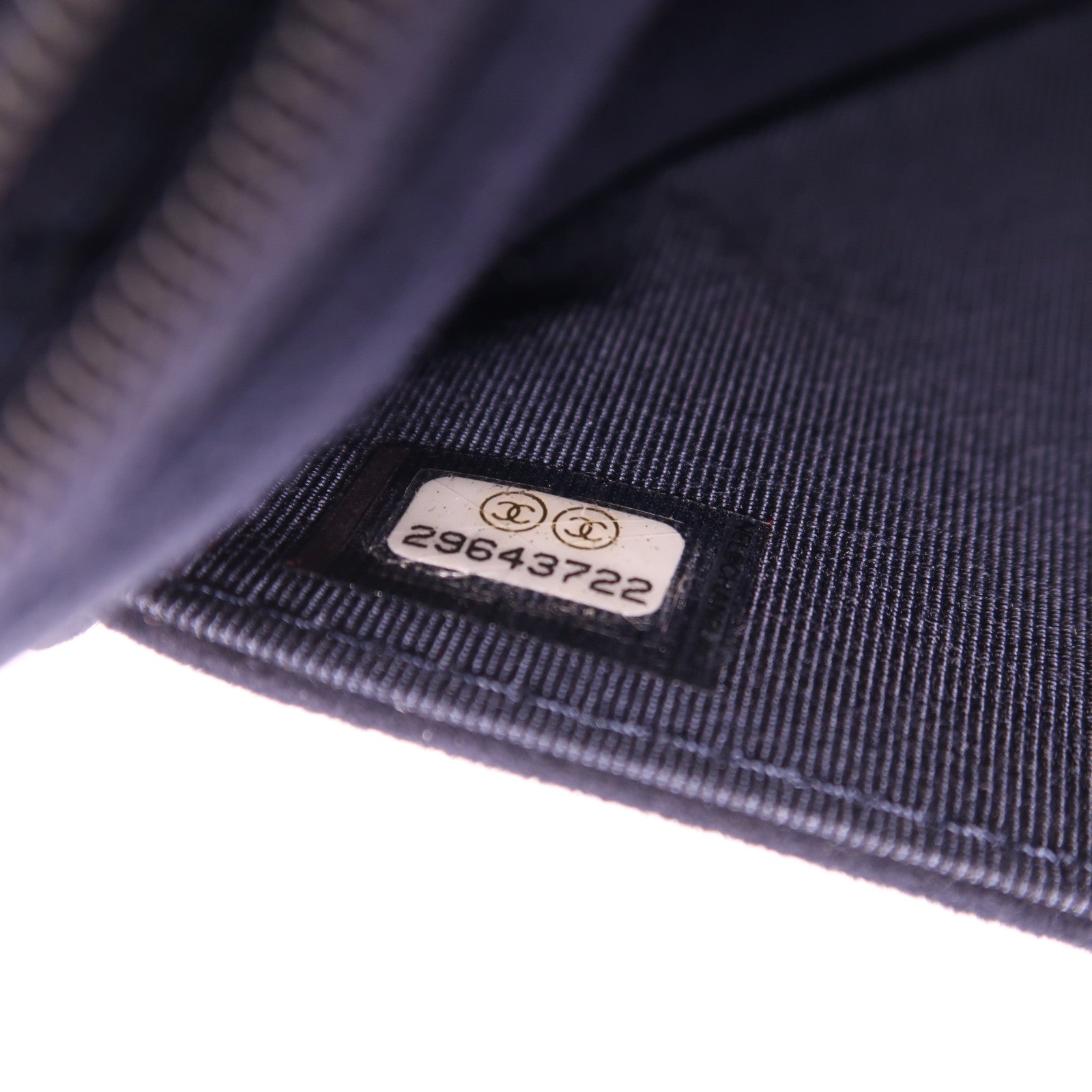 CHANEL 麂皮皮革WOC Wallet On Chain銀扣鏈帶肩背袋