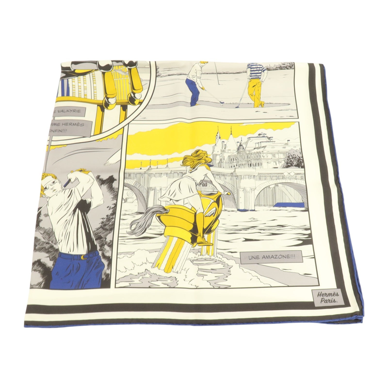HERMES 絲質Scarf 90x90cm絲巾