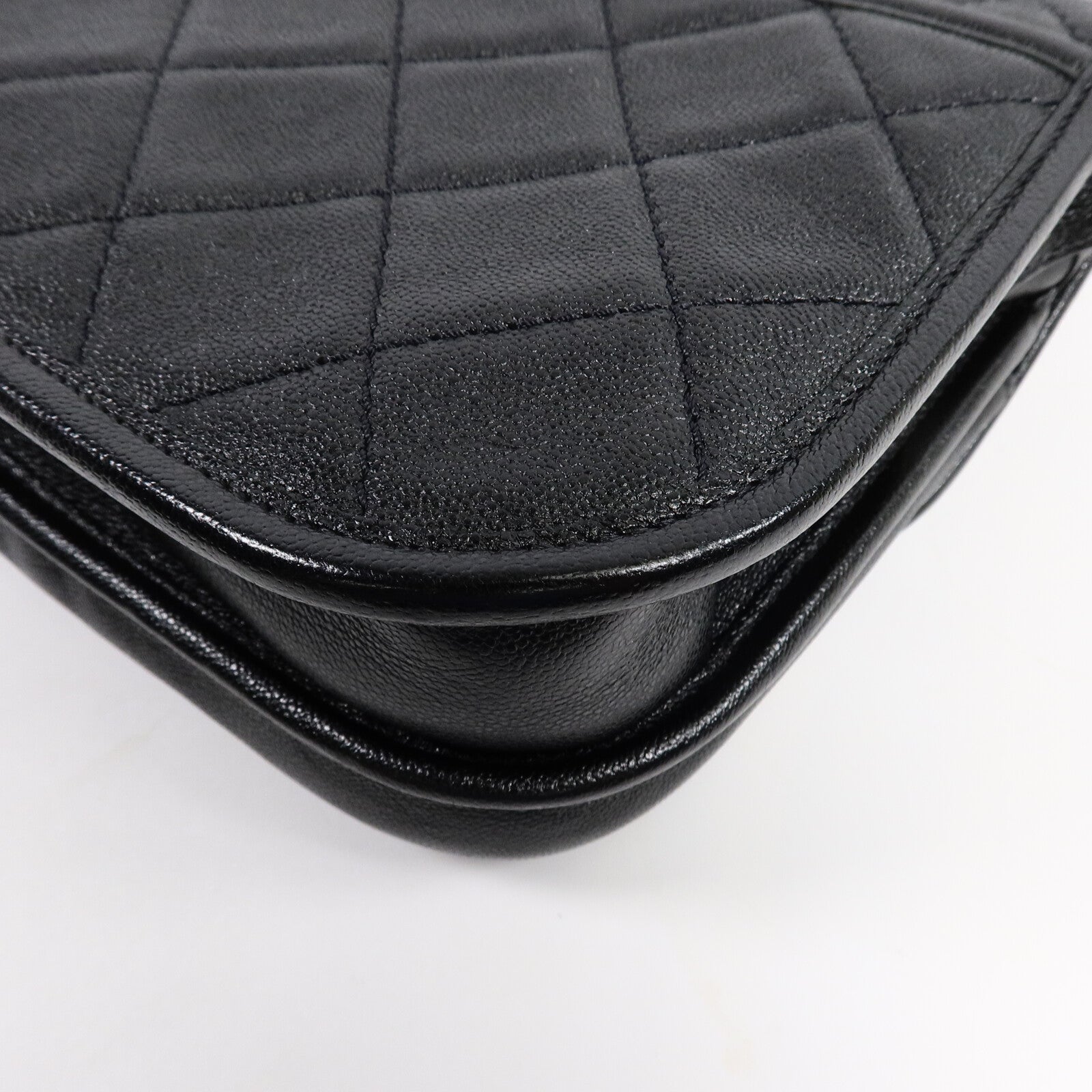 CHANEL 牛皮皮革Chain Shoulder Bag鏈帶肩背袋