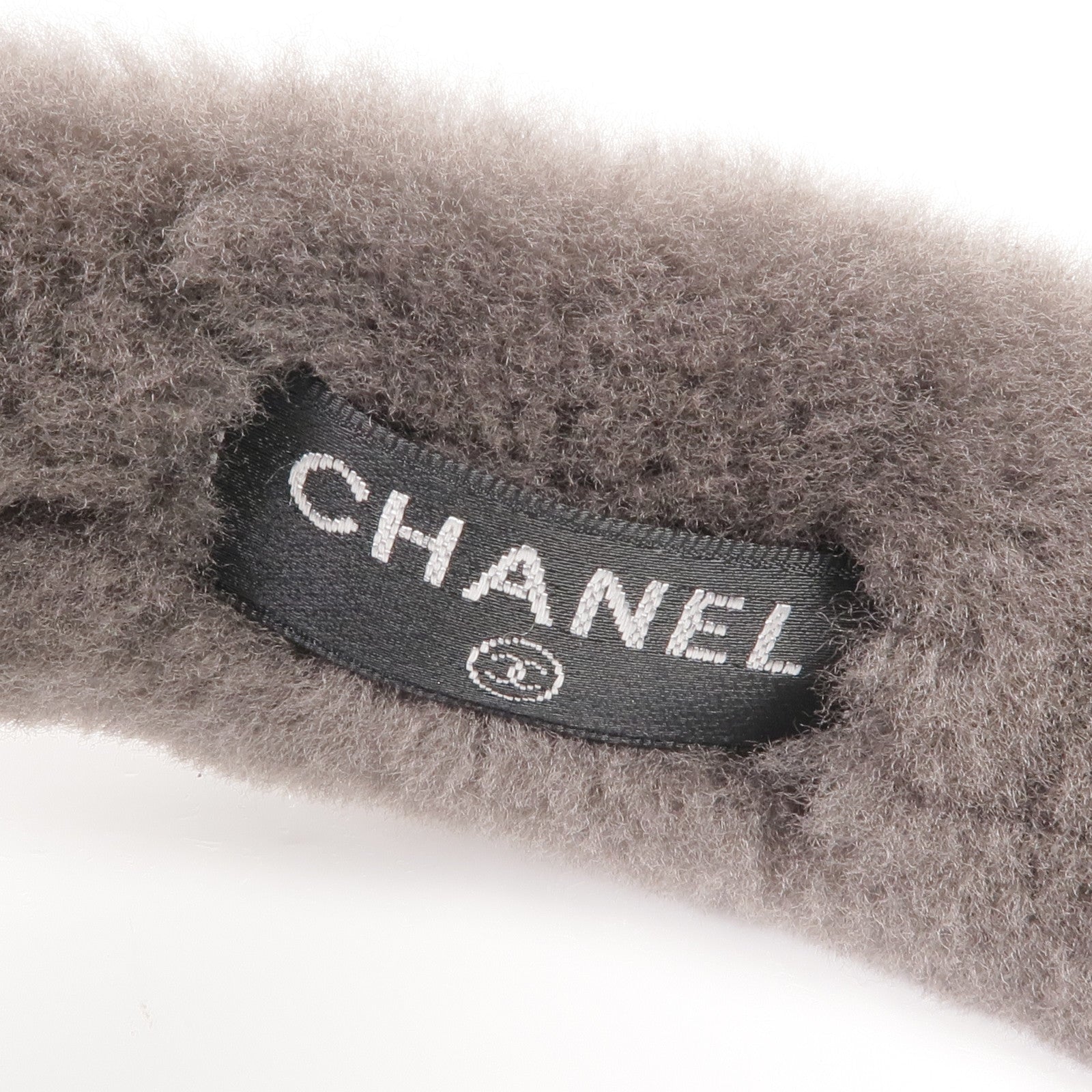 CHANEL Sheep Shearling Earmuffs耳罩