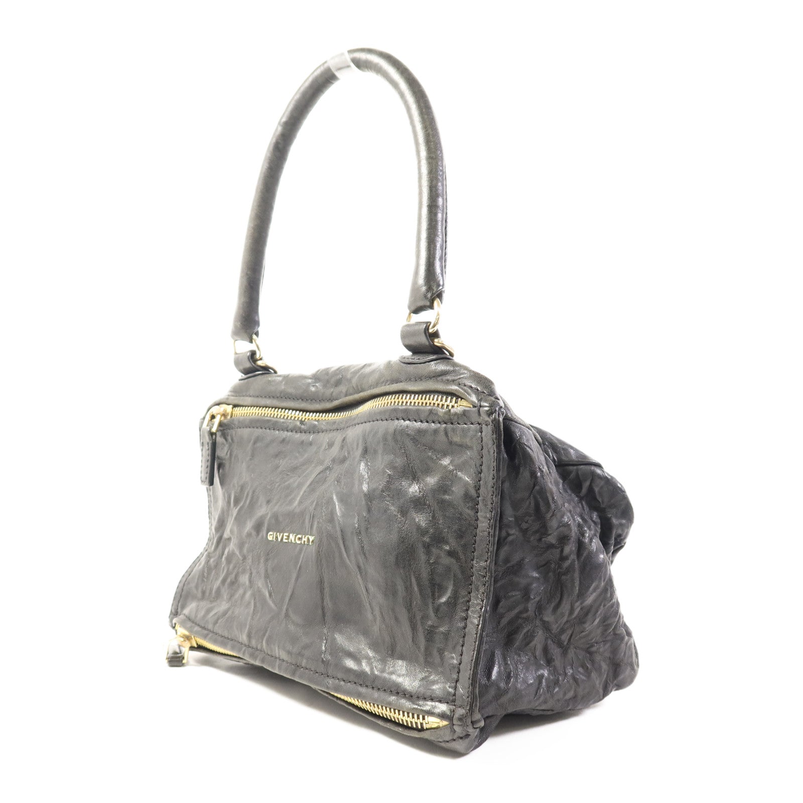 GIVENCHY 牛皮皮革Pandora金扣手挽肩背兩用袋