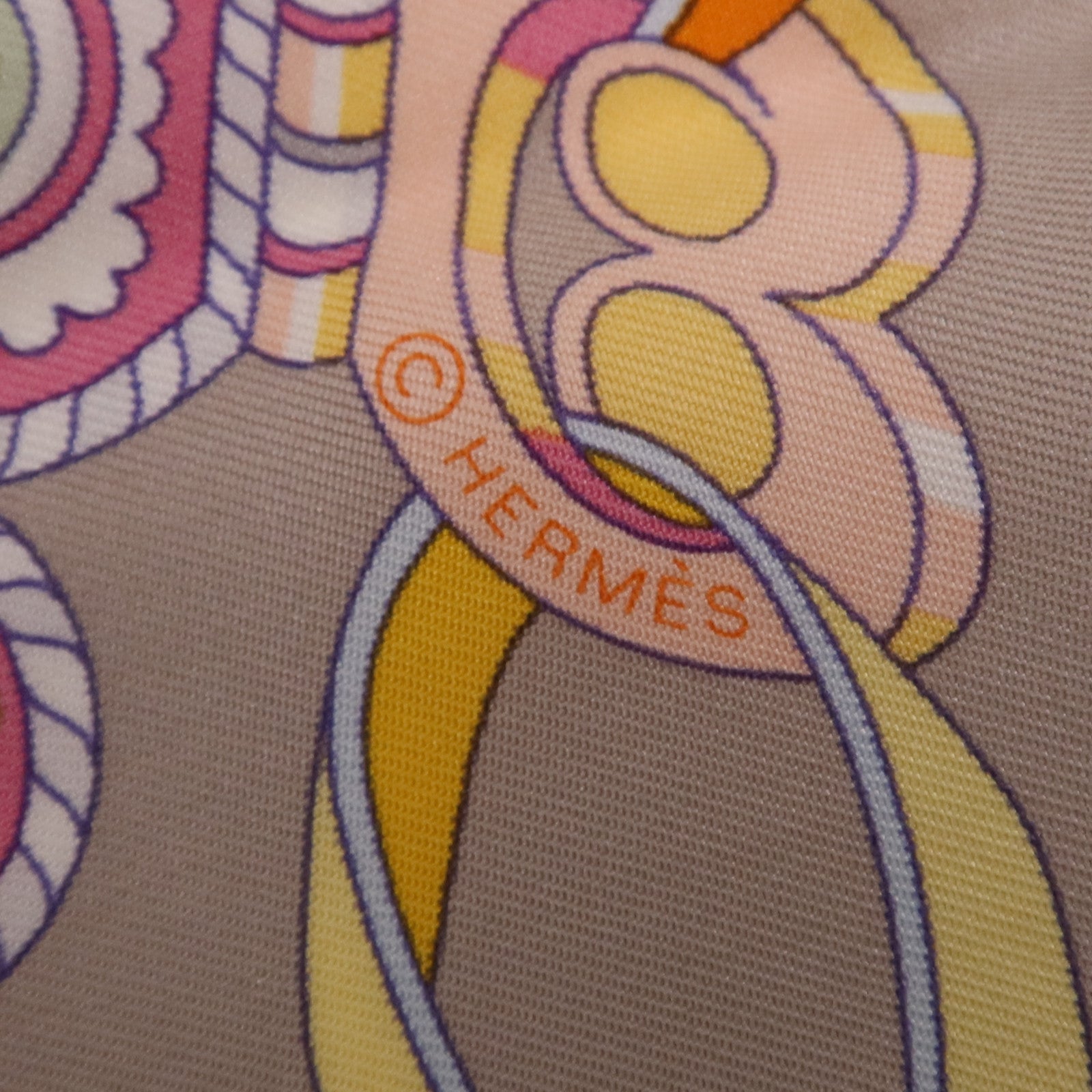 HERMES 絲質Scarf 90X90絲巾