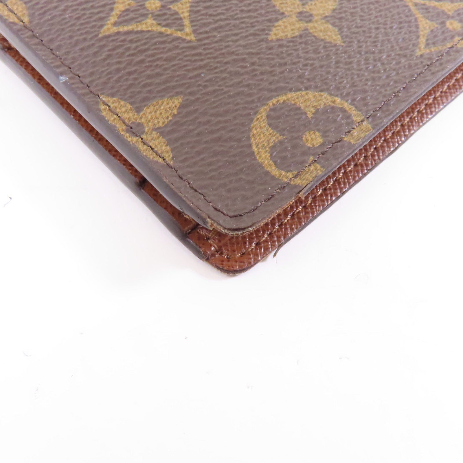 LOUIS VUITTON Monogram Multiple Wallet錢包棕色