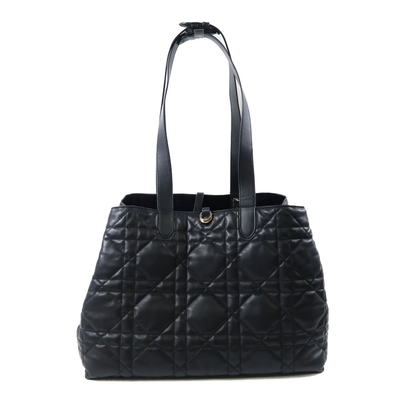 Dior 皮革Toujours金扣肩背袋/手挽袋