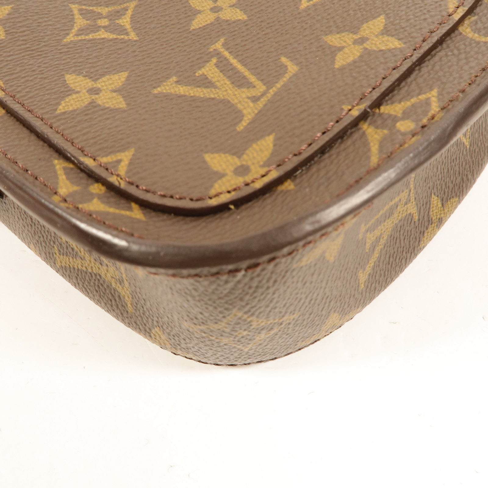 LOUIS VUITTON Monogram Saint Cloud PM金扣肩背袋