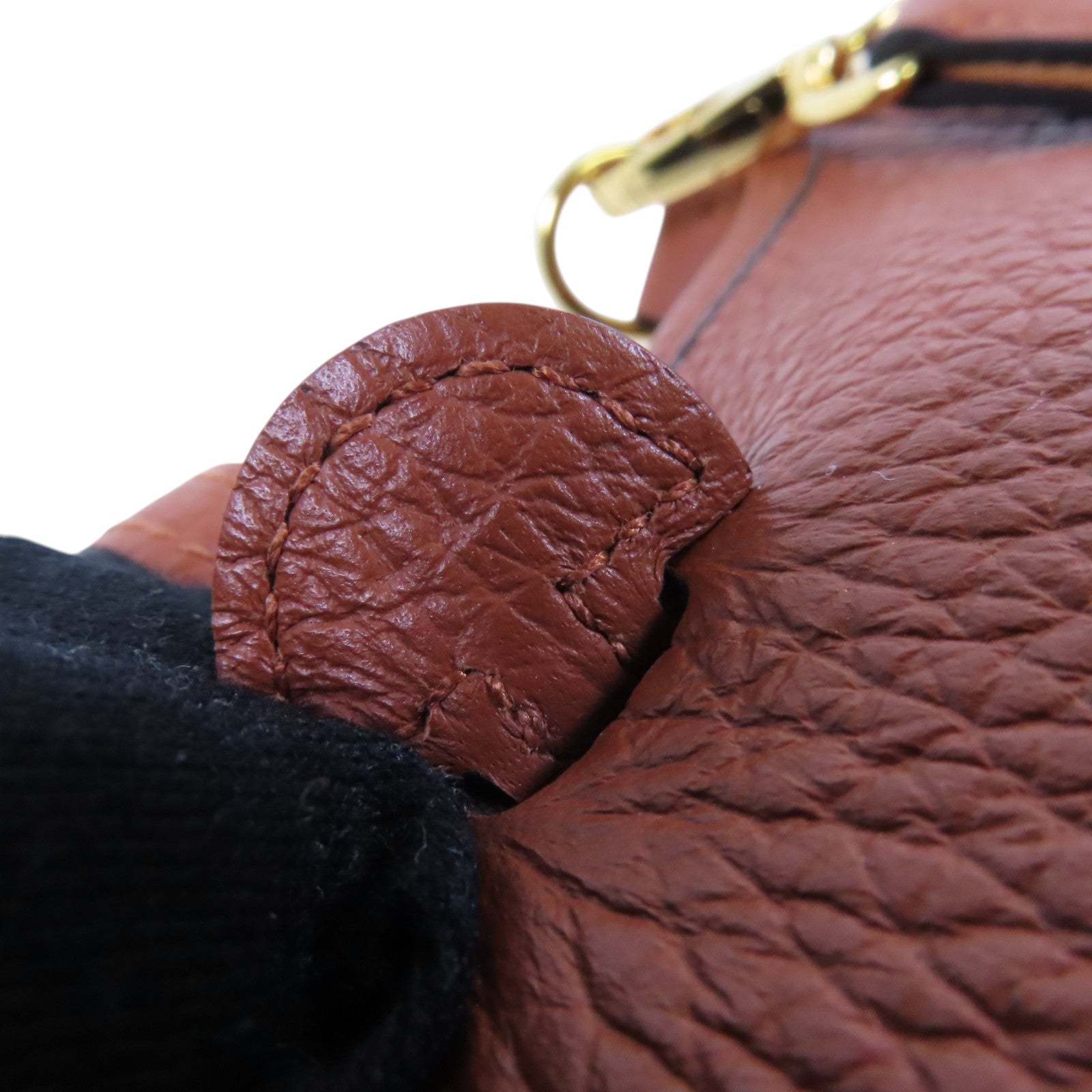 HERMES Clemence皮革Evelyne TPM金扣肩背袋