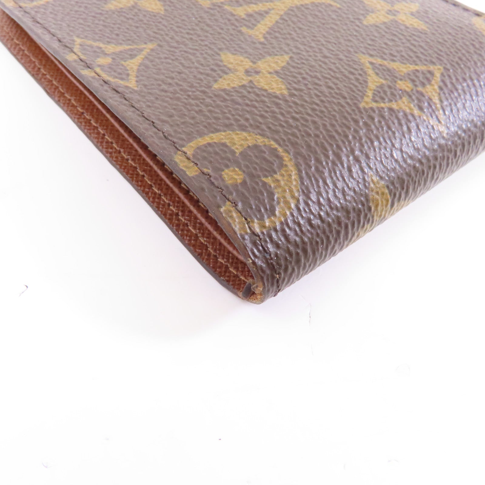 LOUIS VUITTON Monogram Multiple Wallet錢包棕色