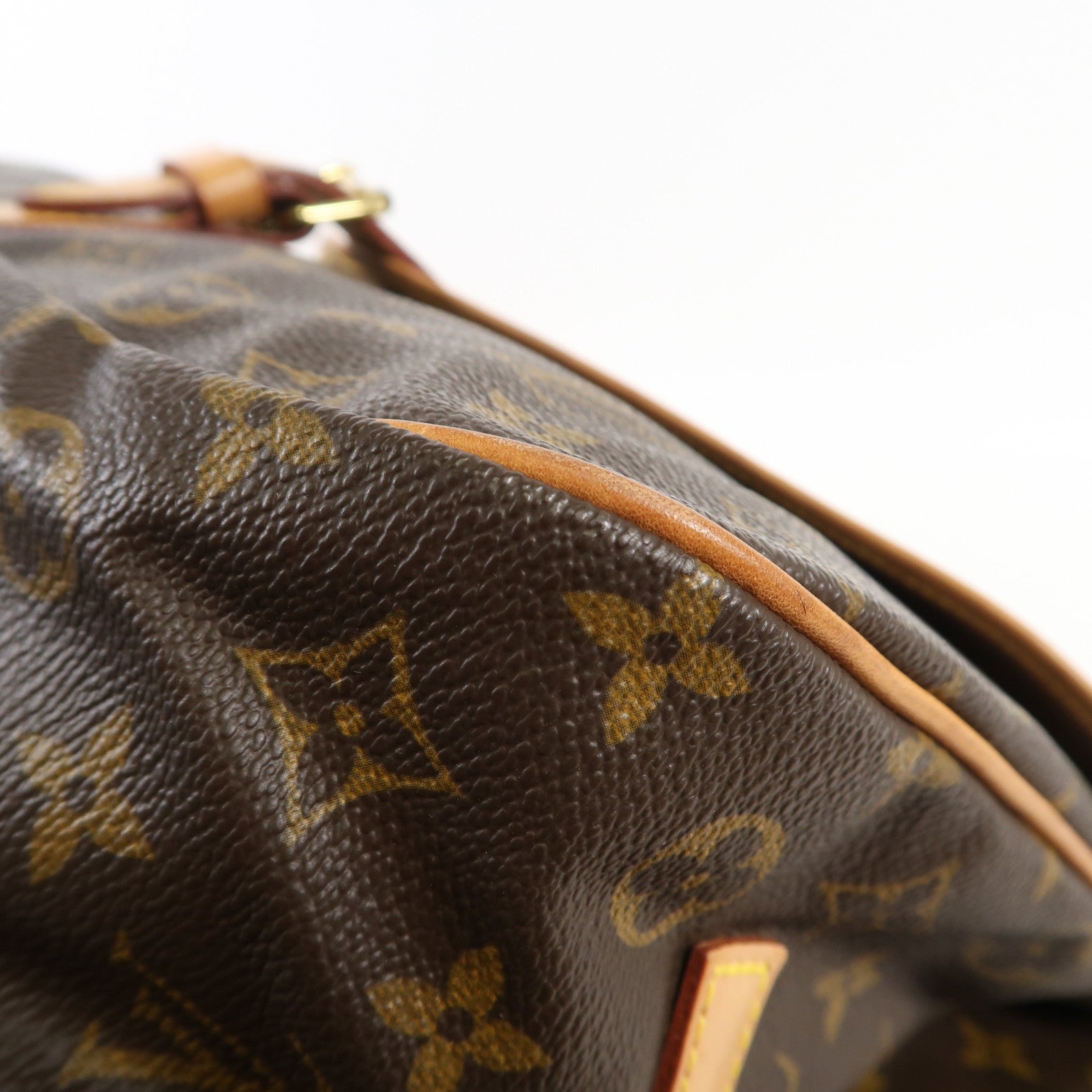 LOUIS VUITTON Monogram Saumur 35金扣肩背袋