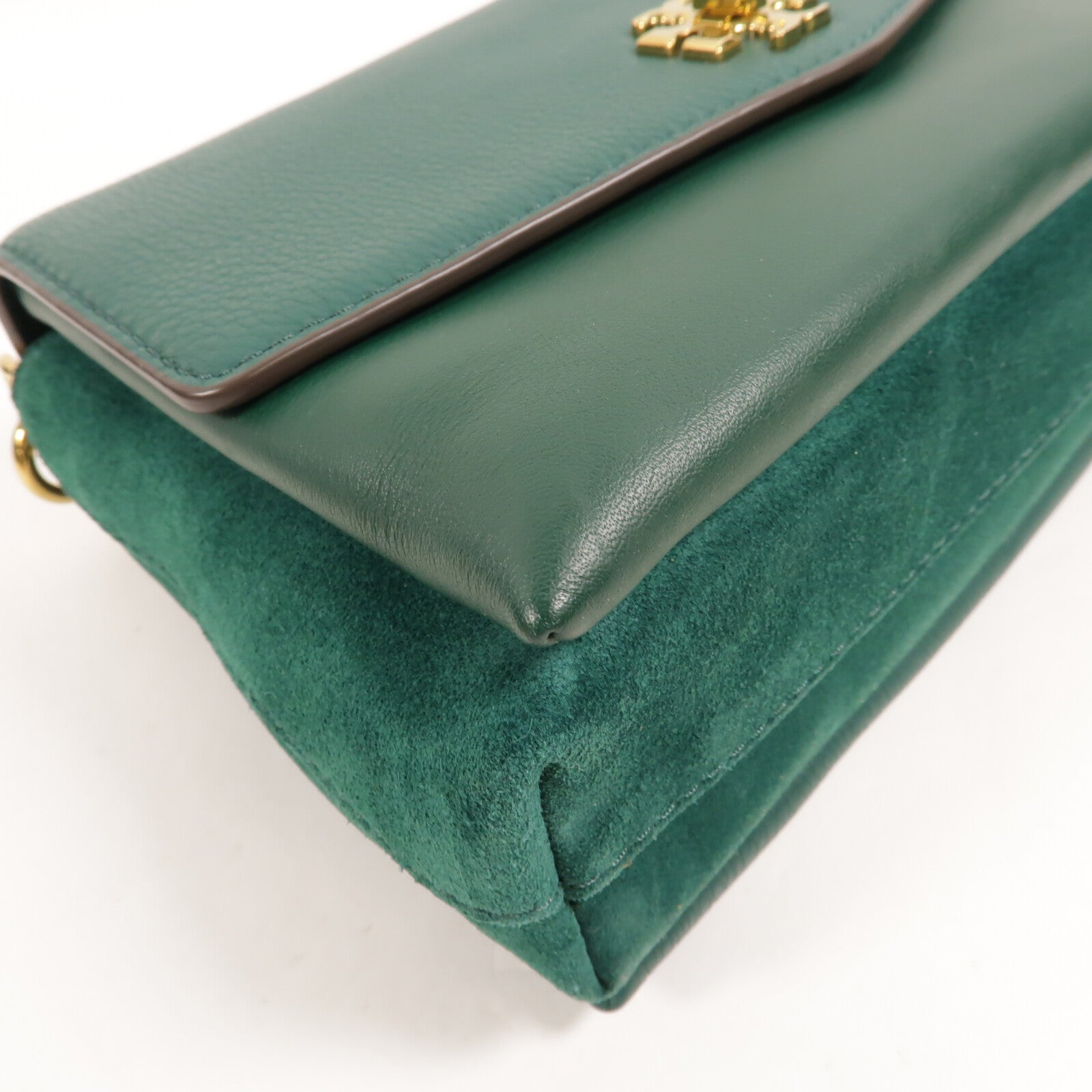 Tory Burch 牛皮皮革2 Way Chain Shoulder Bag鏈帶手挽肩背兩用袋