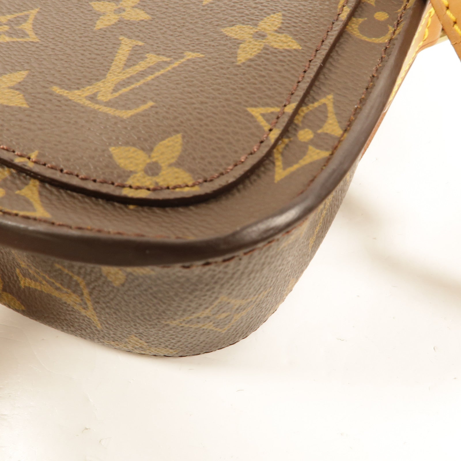 LOUIS VUITTON Monogram Saint Cloud PM金扣肩背袋