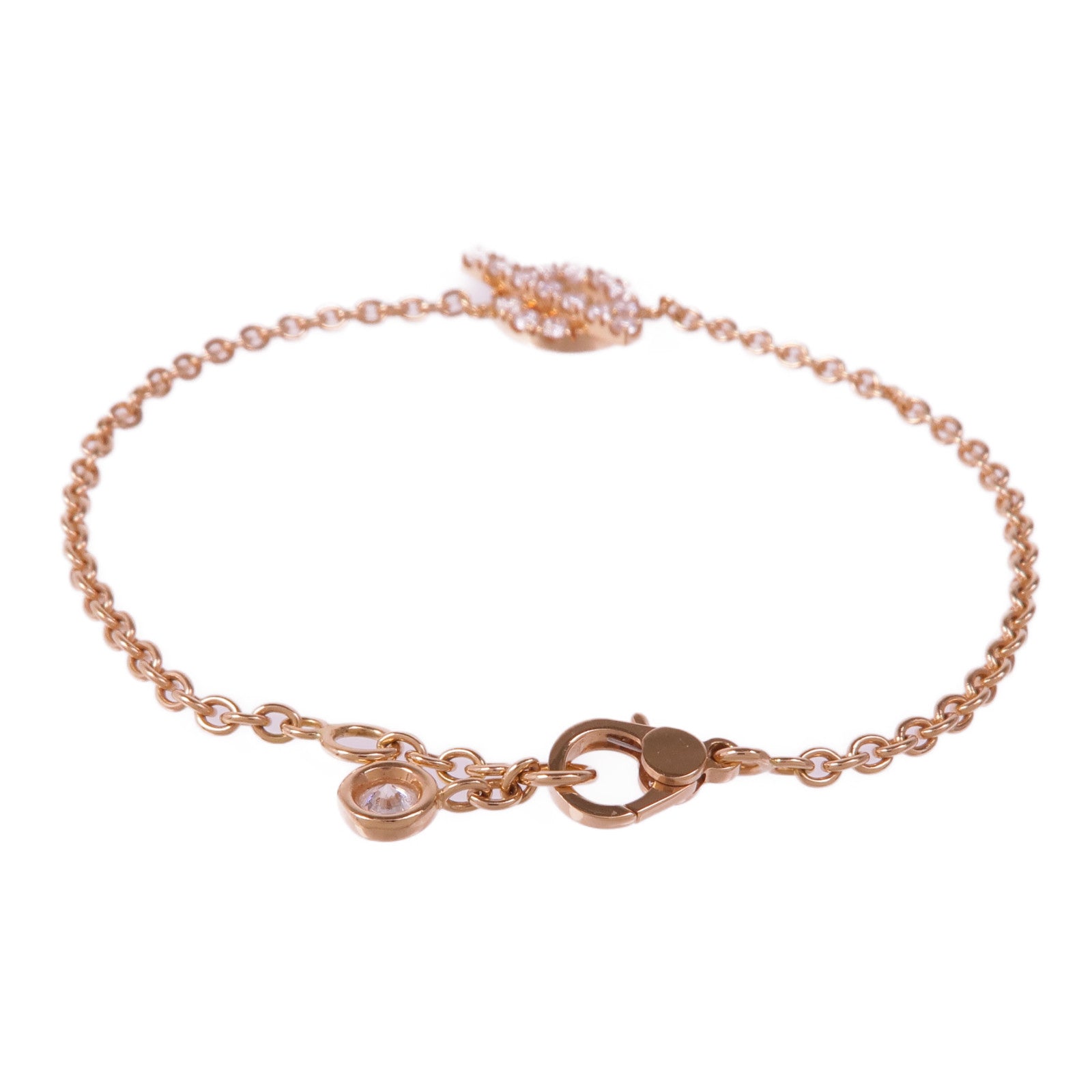 HERMES 18K玫瑰金Finesse Bracelet手鏈