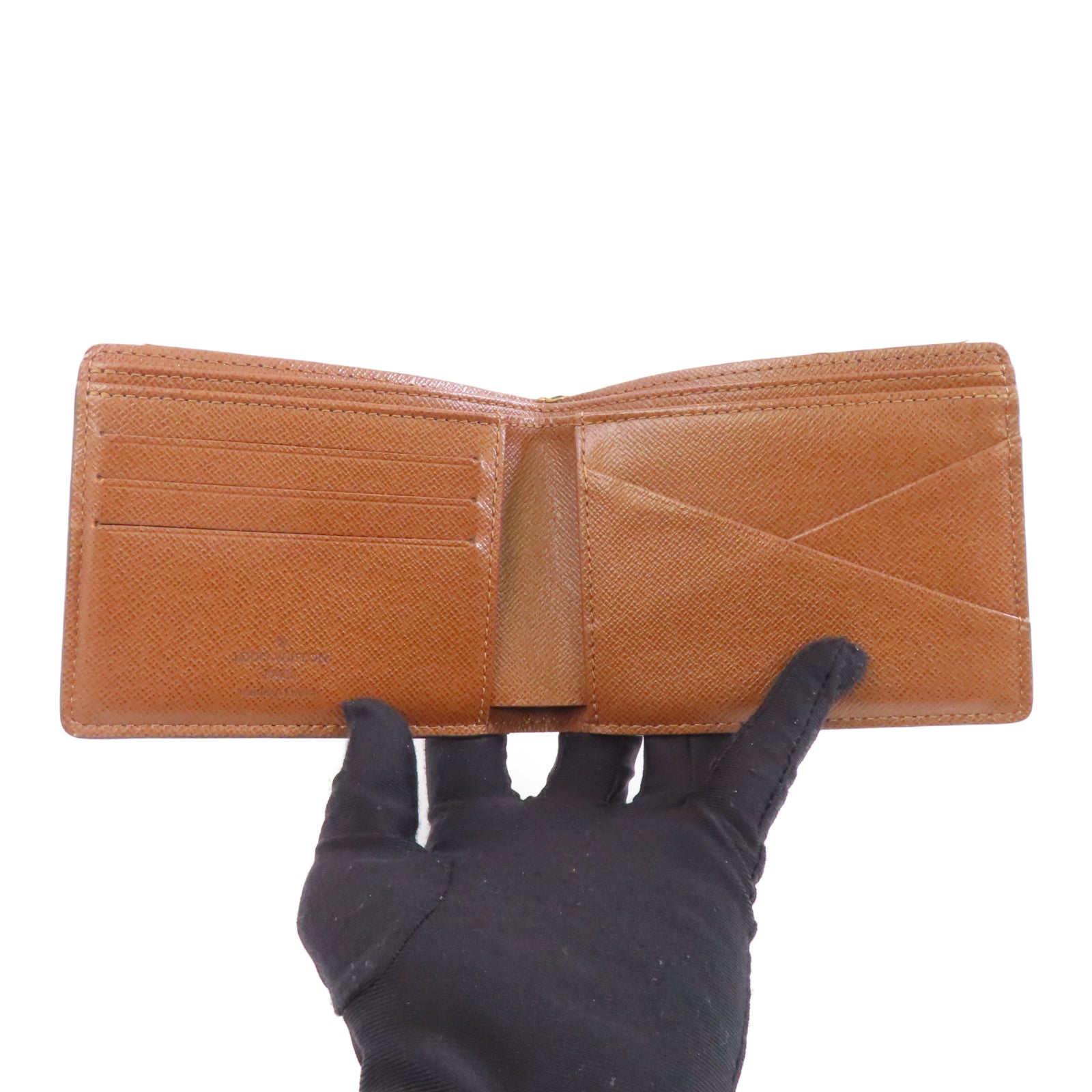 LOUIS VUITTON Monogram Multiple Wallet錢包棕色