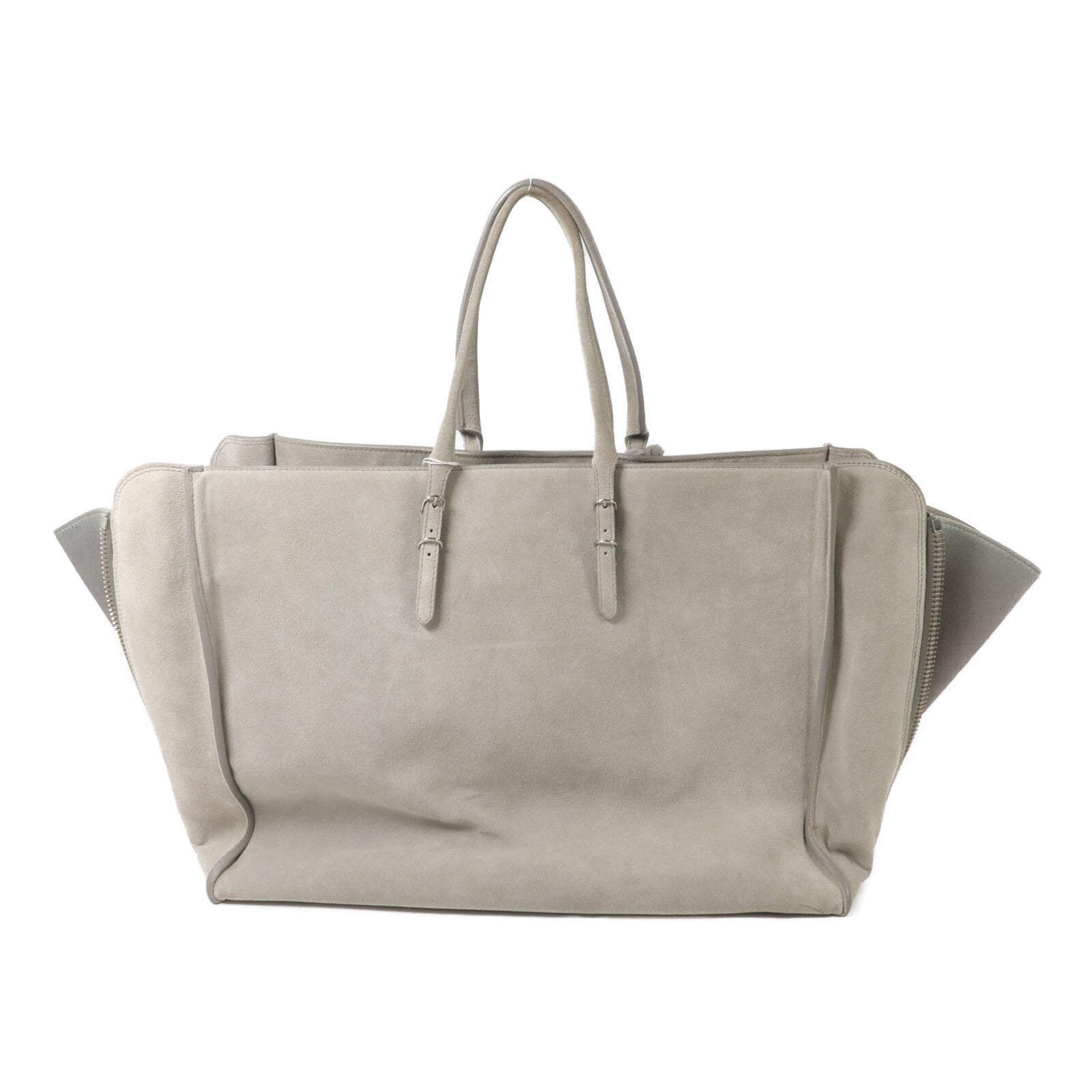 BALENCIAGA 麂皮皮革/馬毛Shoulder Bag手挽袋