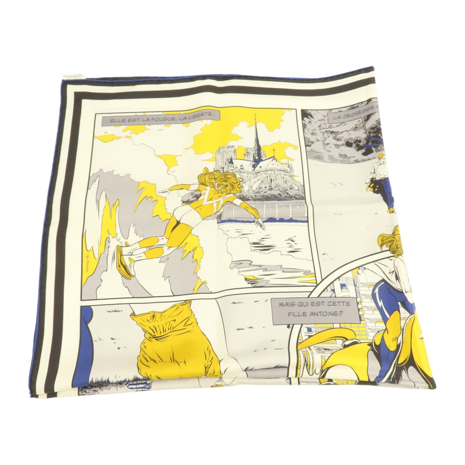 HERMES 絲質Scarf 90x90cm絲巾