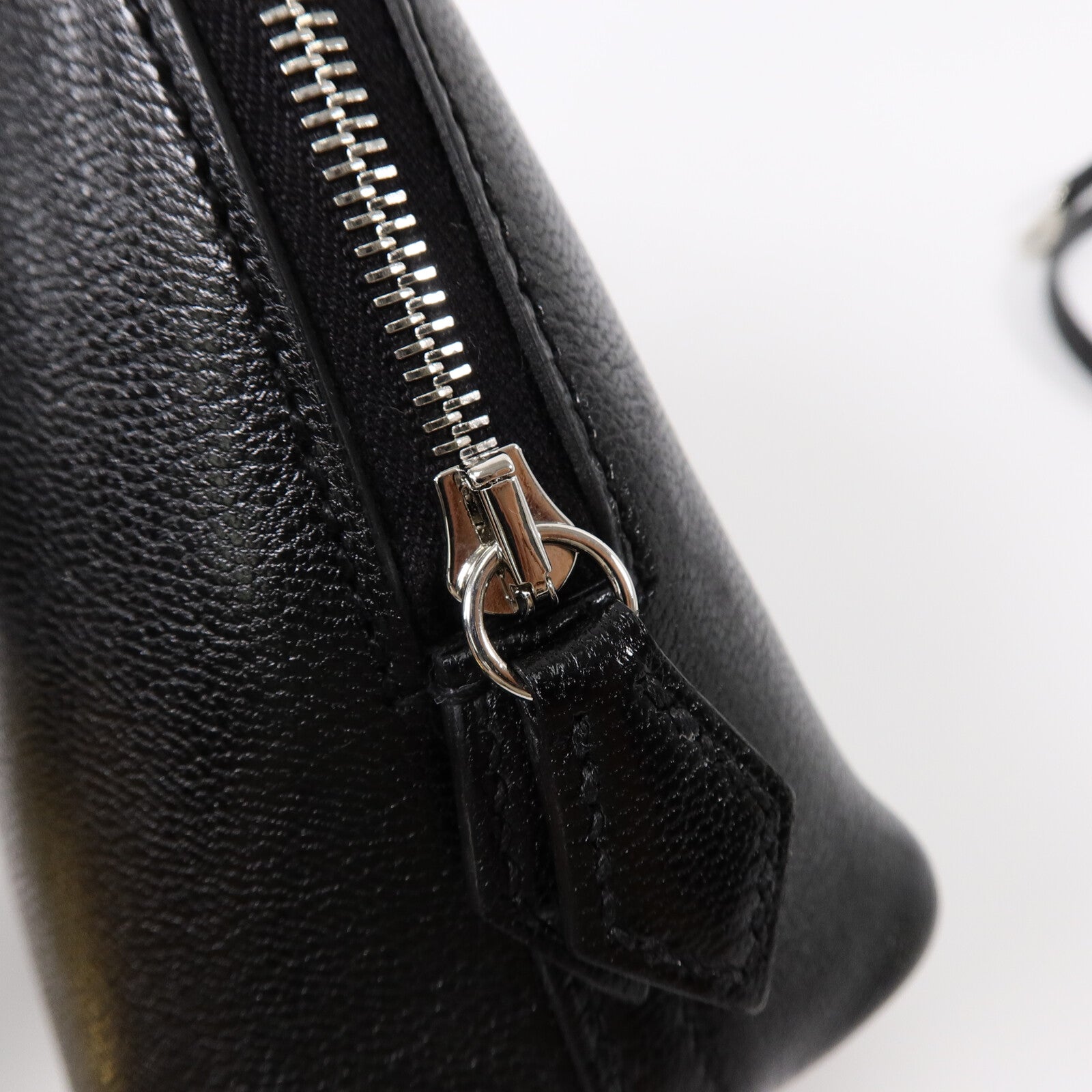 HERMES Chevre/蜥蝪皮革Mini Bolide Touch手挽肩背兩用袋