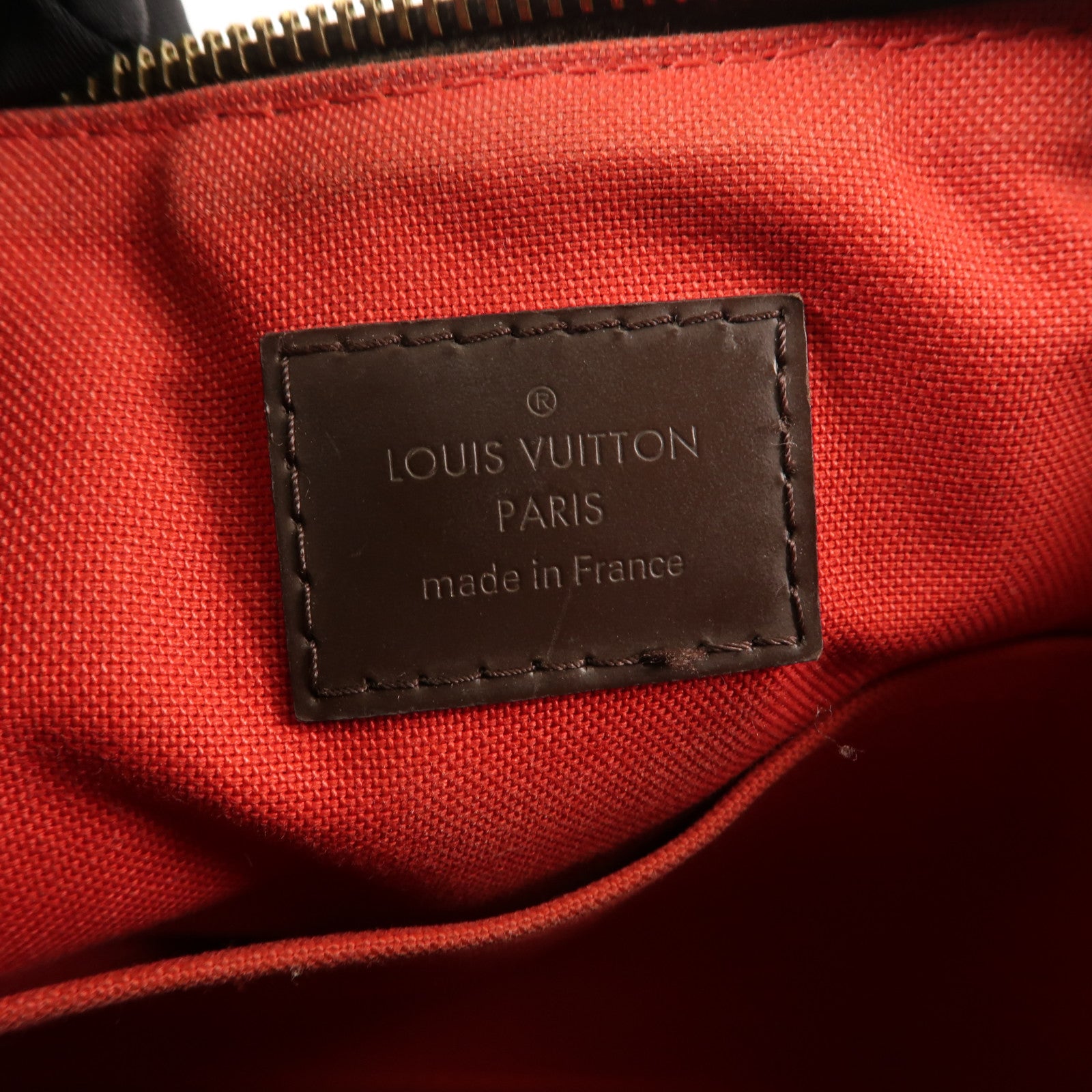 LOUIS VUITTON Damier Siena PM金扣手挽肩背兩用袋