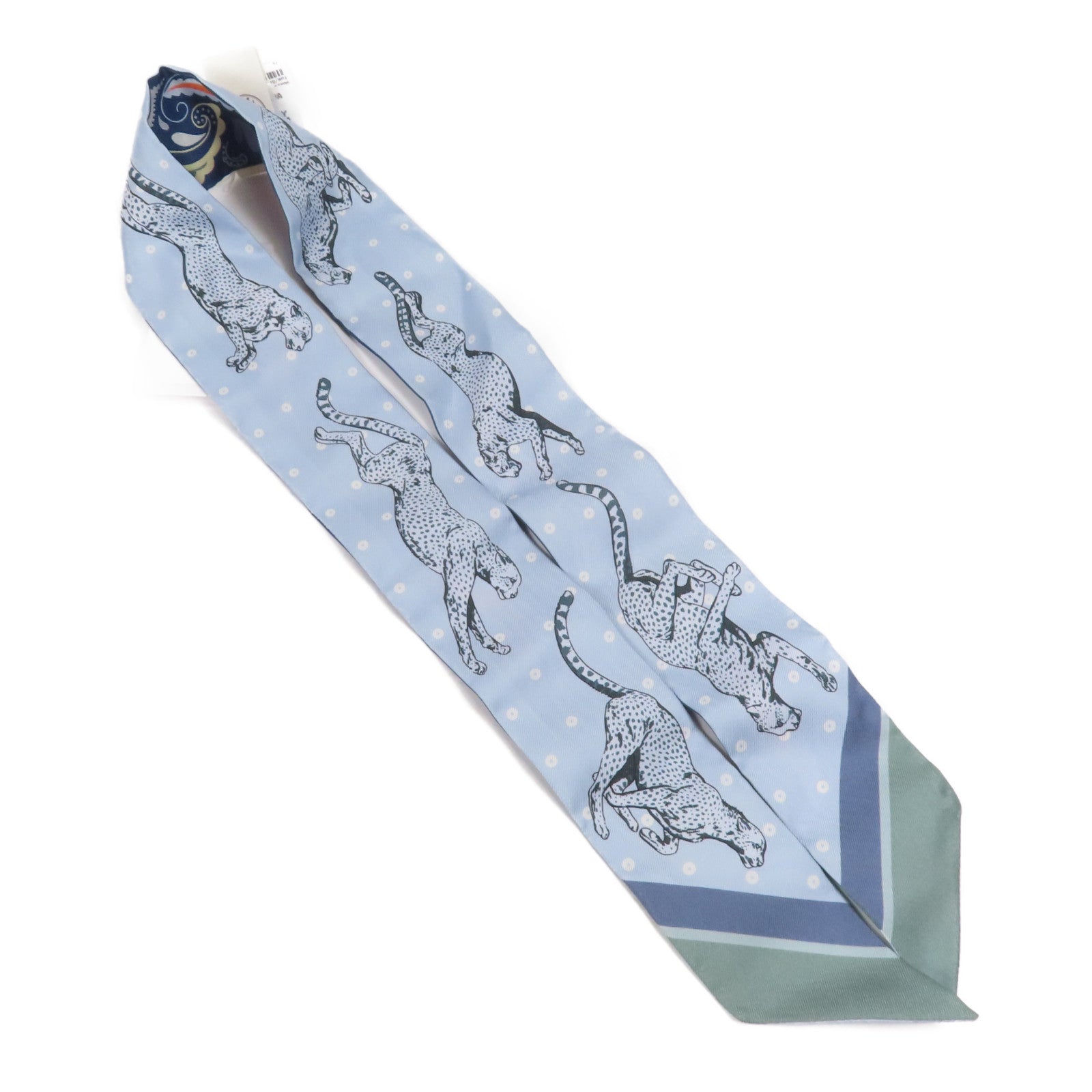 HERMES 絲質Twilly絲巾