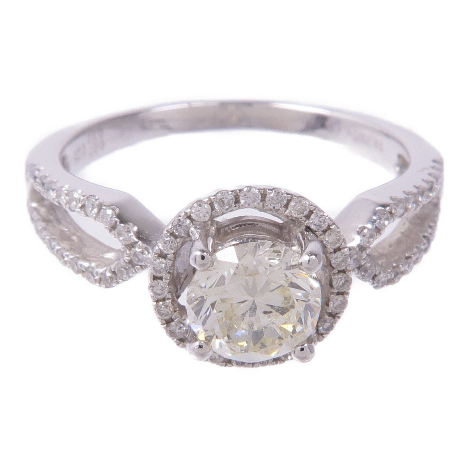 JEWELRY 18K白金Diamond Ring鑽石戒指US#7.25