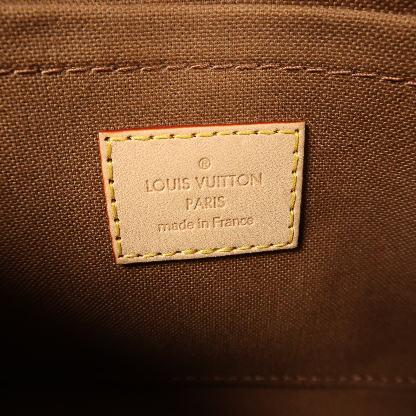 LOUIS VUITTON Monogram Multi Pochette Accessoires金扣手挽肩背兩用袋棕色