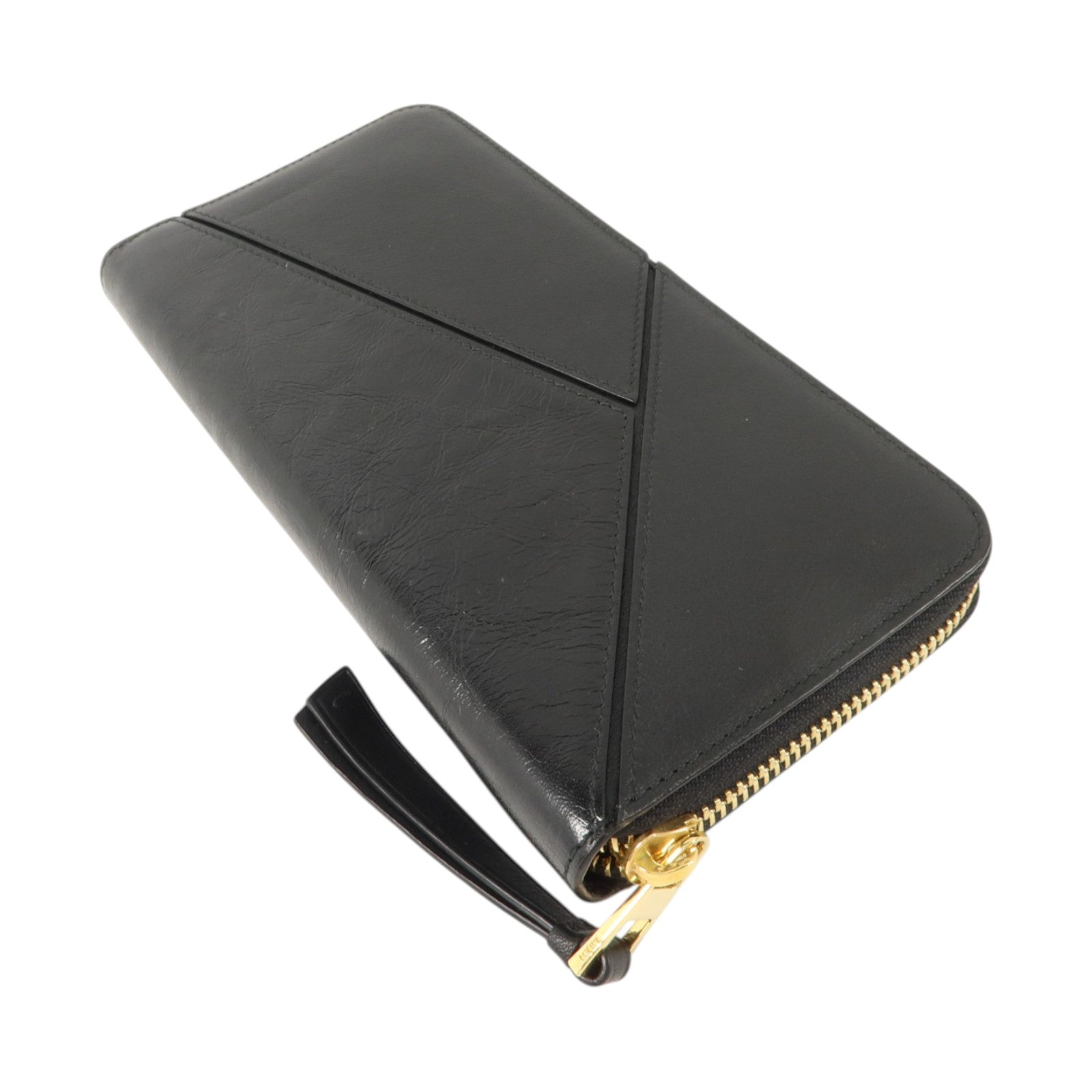 LOEWE 牛皮皮革Long Round Wallet長錢包