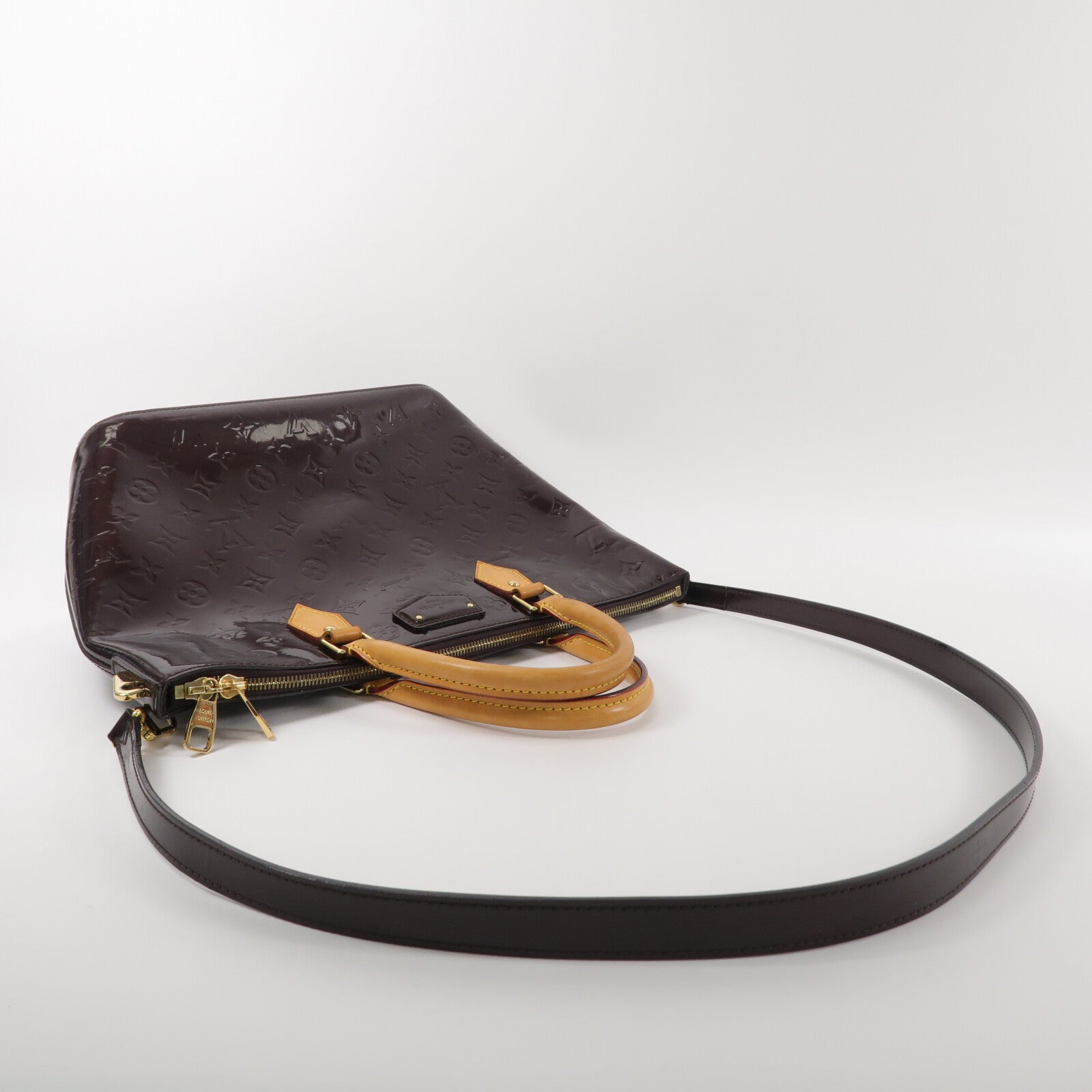 LOUIS VUITTON Monogram Vernis Montebello MM手挽肩背兩用袋
