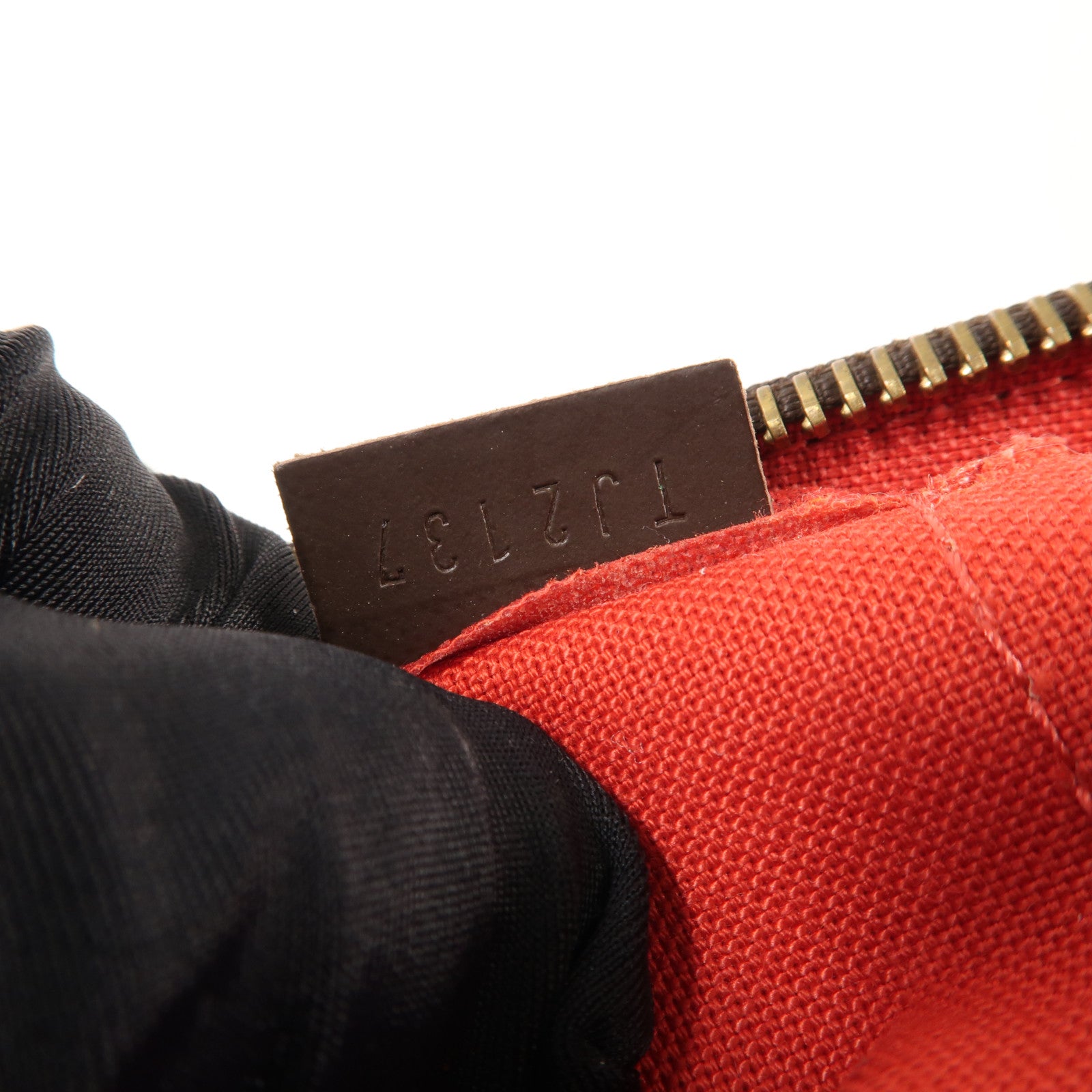 LOUIS VUITTON Damier Siena PM金扣手挽肩背兩用袋