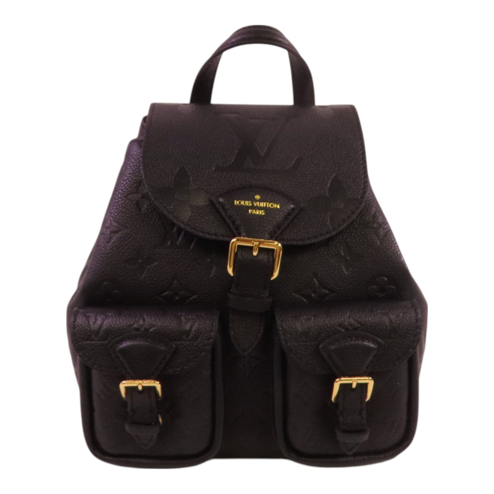 LOUIS VUITTON Monogram Empreinte Backup金扣背包