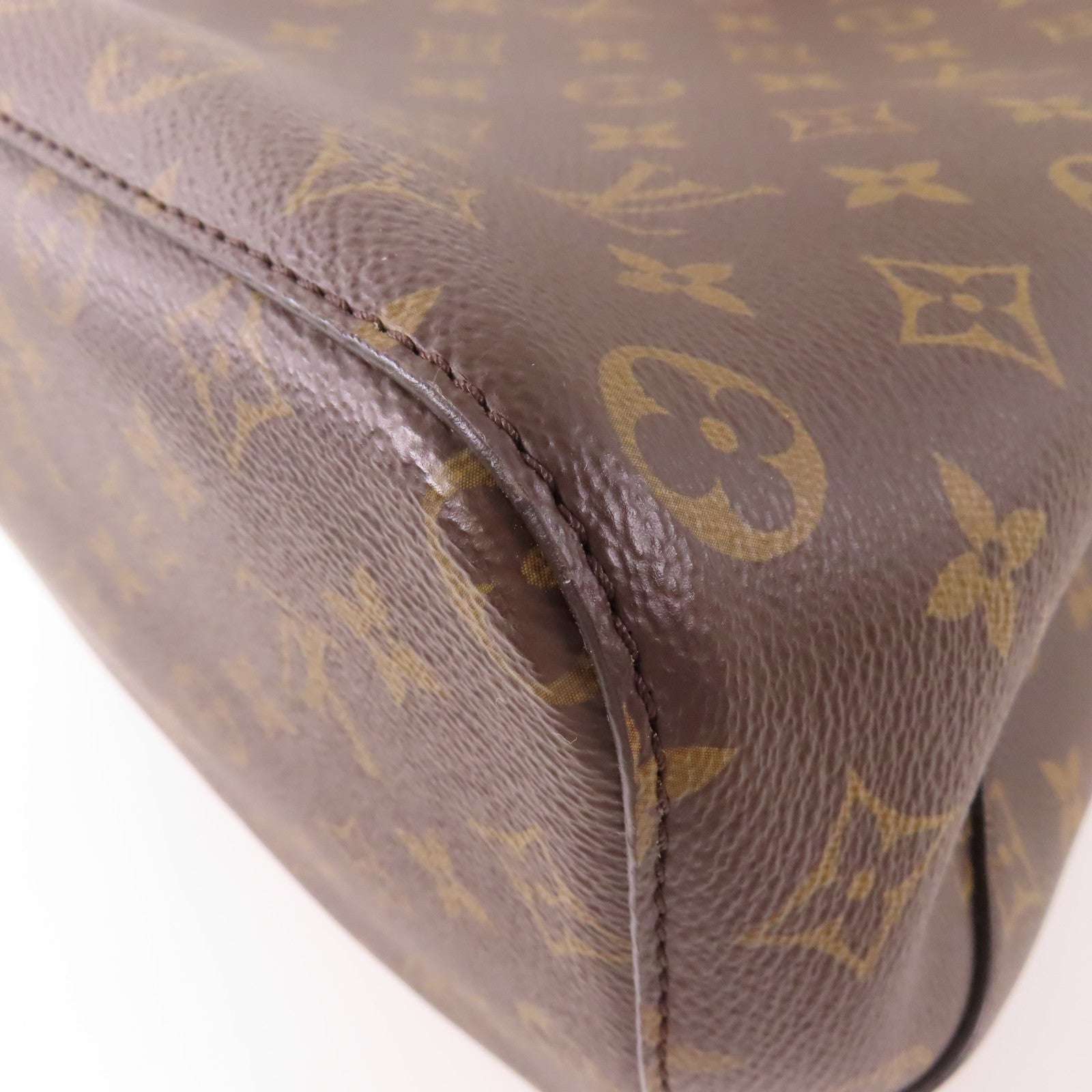 LOUIS VUITTON Monogram Neo Noe Bucket Bag金扣肩背袋Coquelicot/紅色