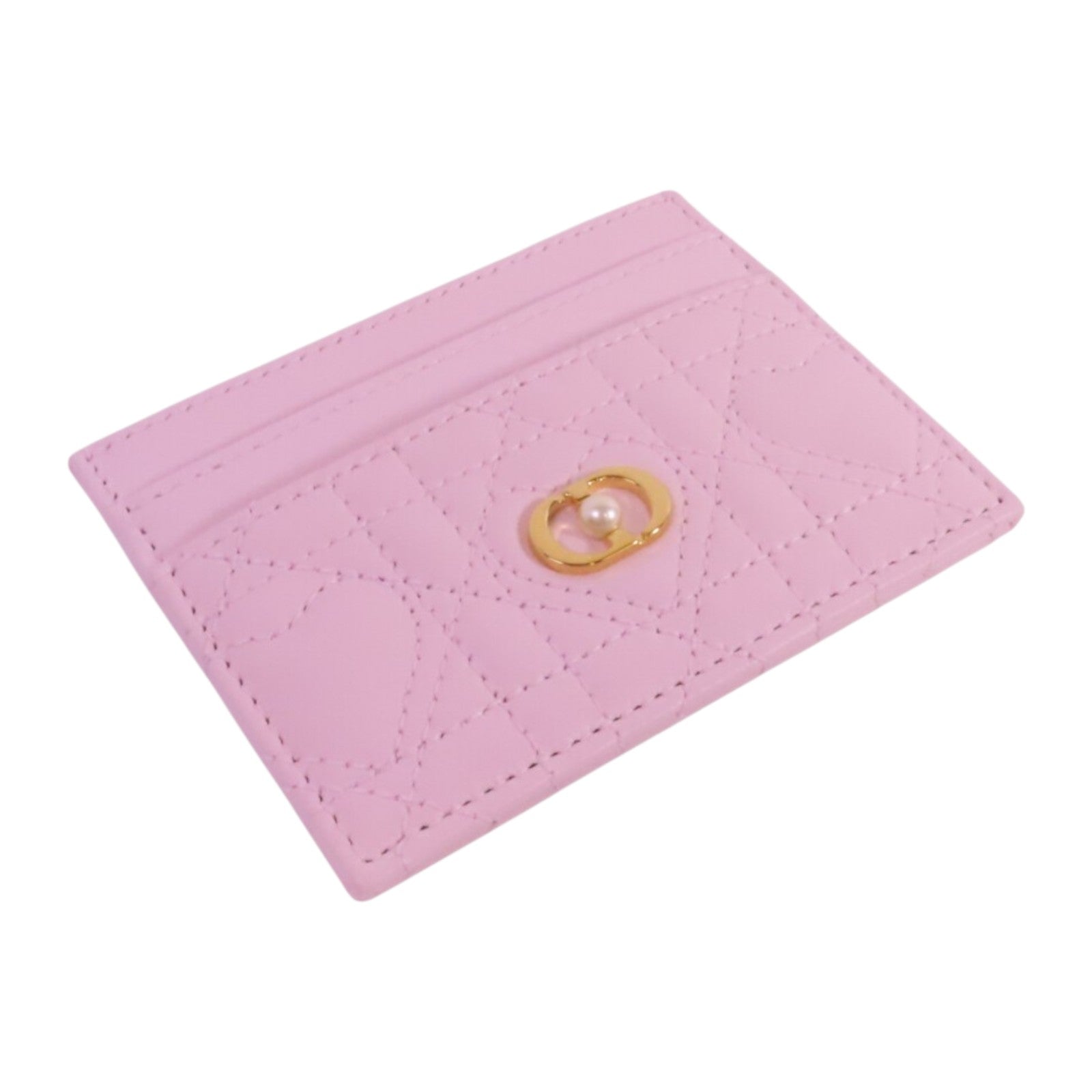 Dior 羊皮皮革Dior Jolie Freesia Card Case卡套