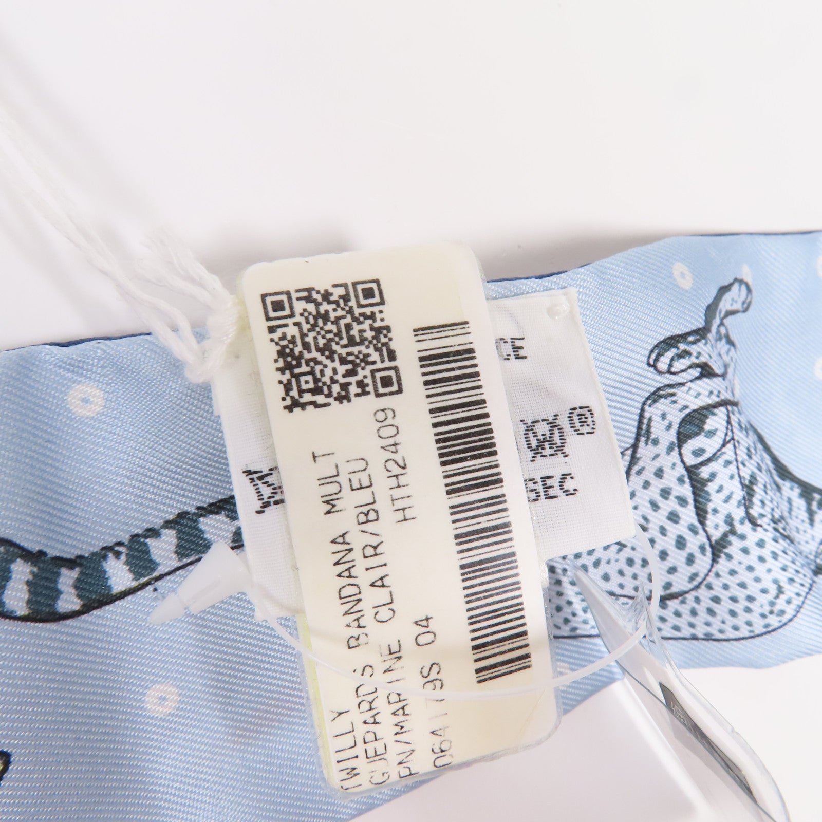 HERMES 絲質Twilly絲巾