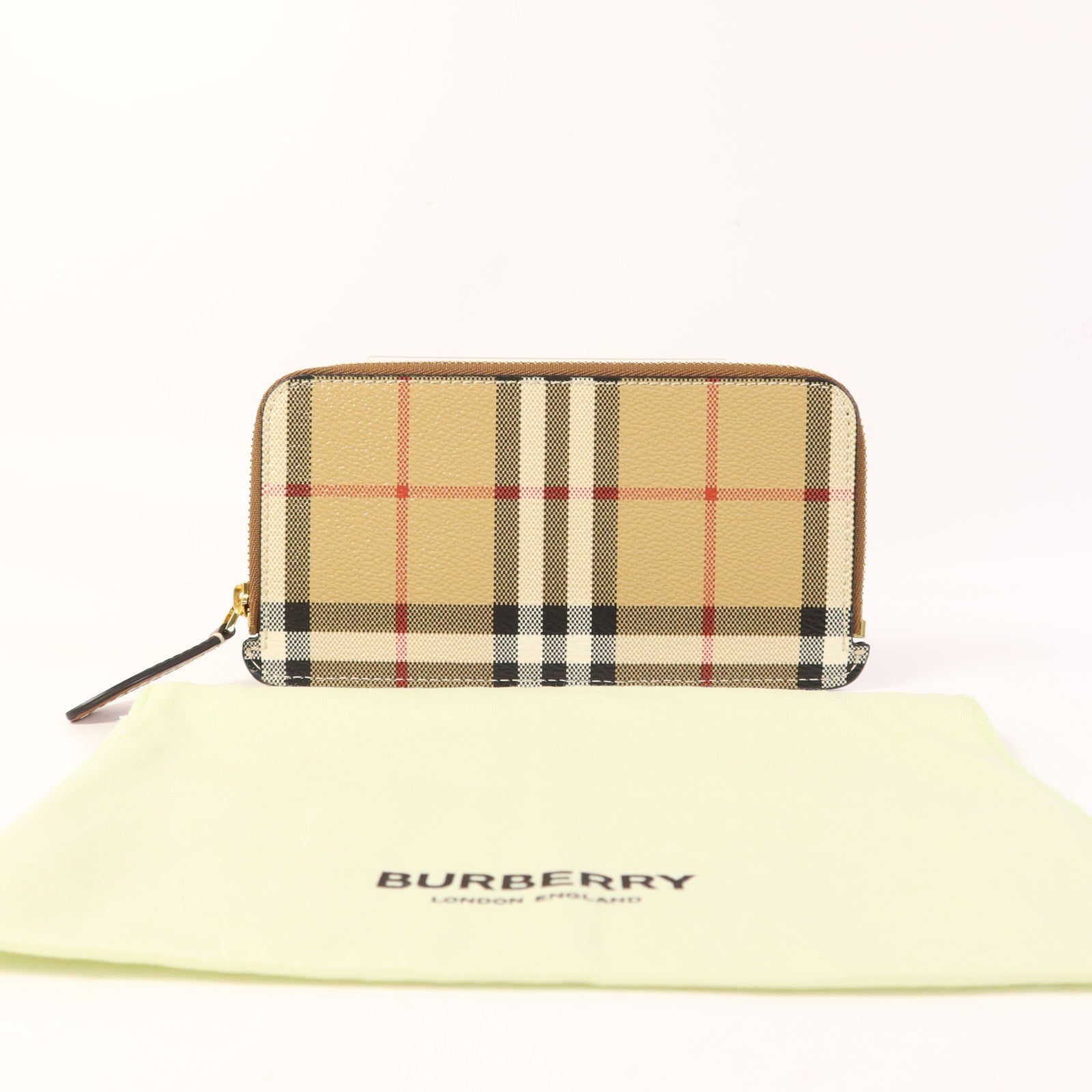 BURBERRY 塗層帆布Card Case金扣卡片套