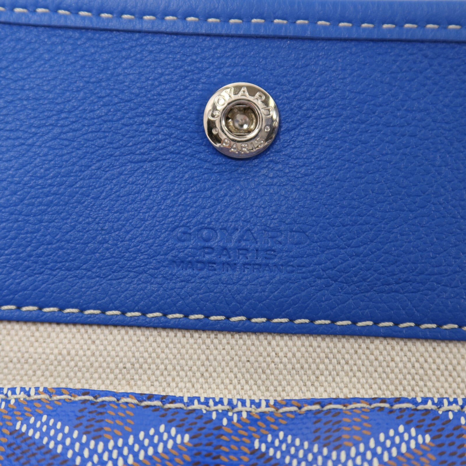GOYARD 塗層帆布Saint Louis GM銀扣手挽袋