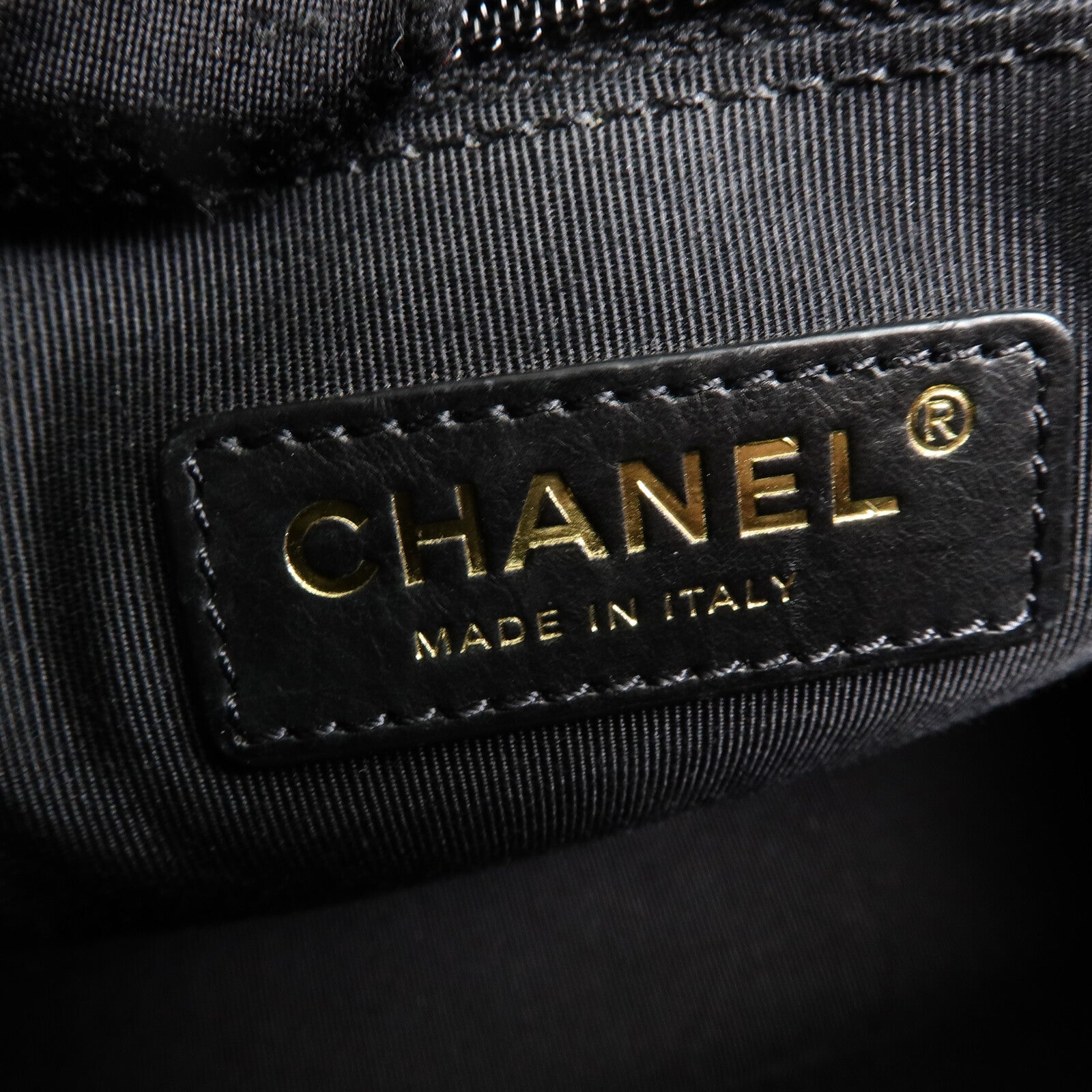 CHANEL 牛皮皮革Chain Shoulder Bag鏈帶肩背袋