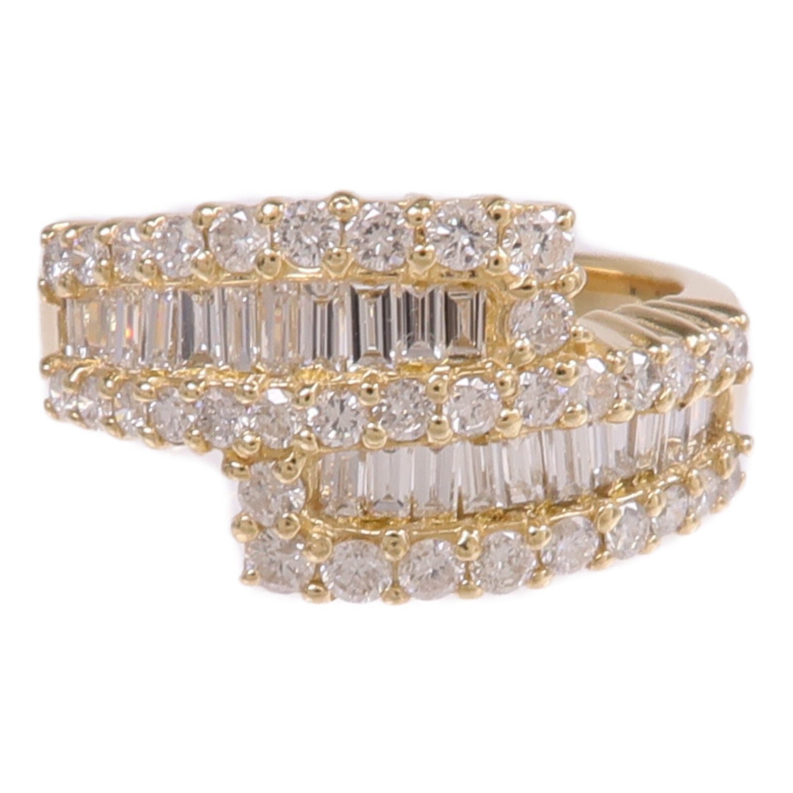 JEWELRY 18K黃金Diamond Ring鑽石戒指US#6.75