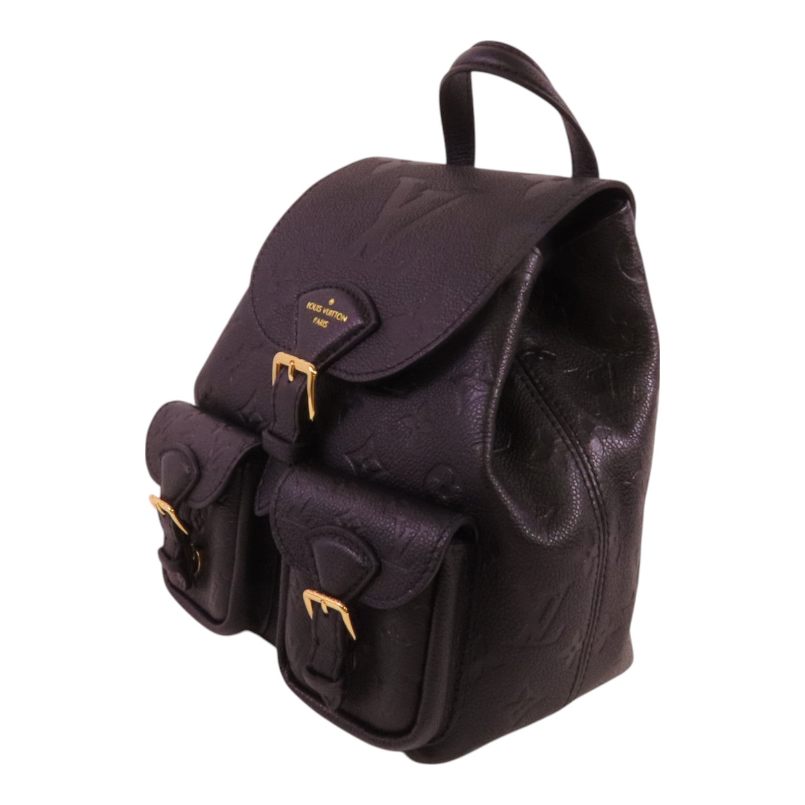 LOUIS VUITTON Monogram Empreinte Backup金扣背包