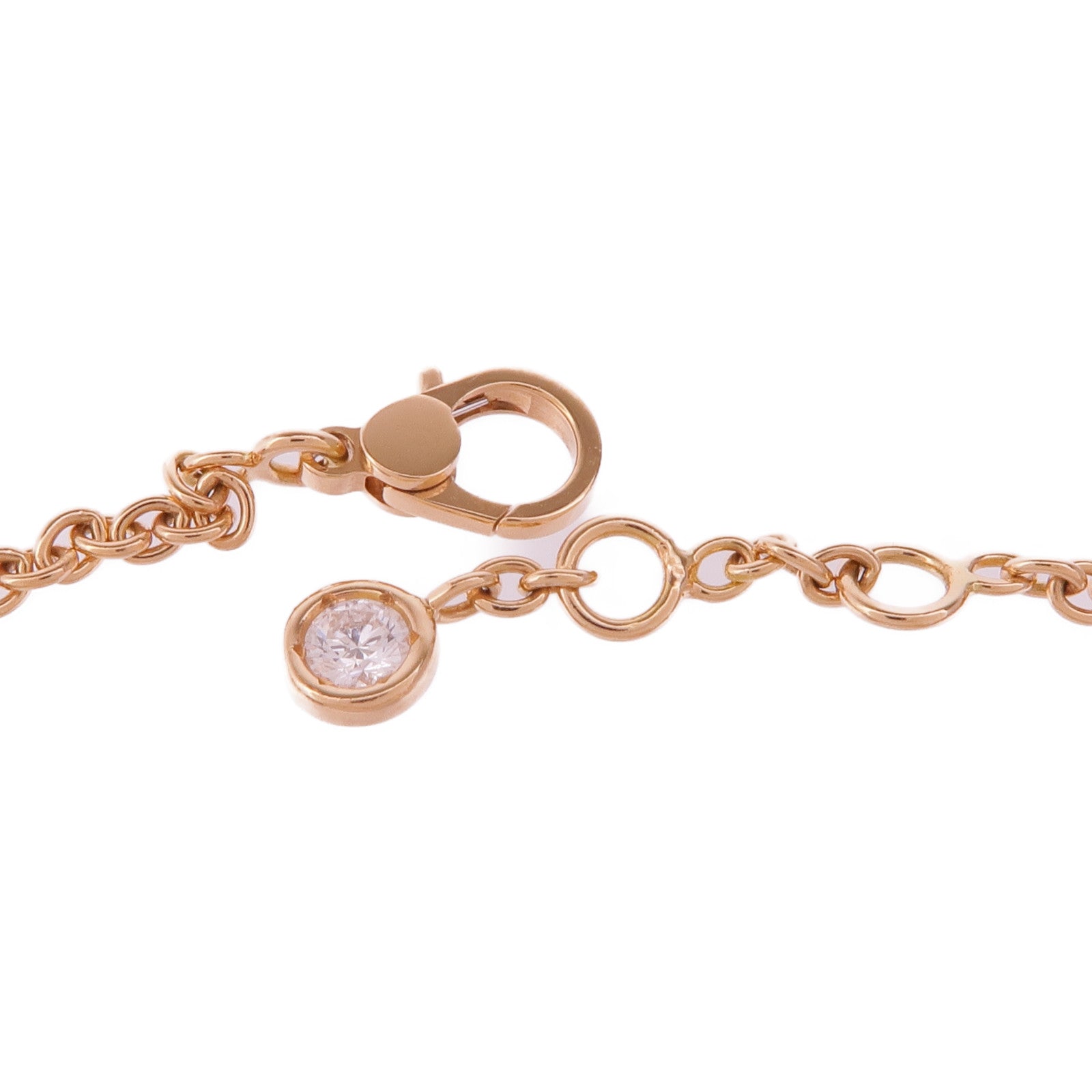 HERMES 18K玫瑰金Finesse Bracelet手鏈