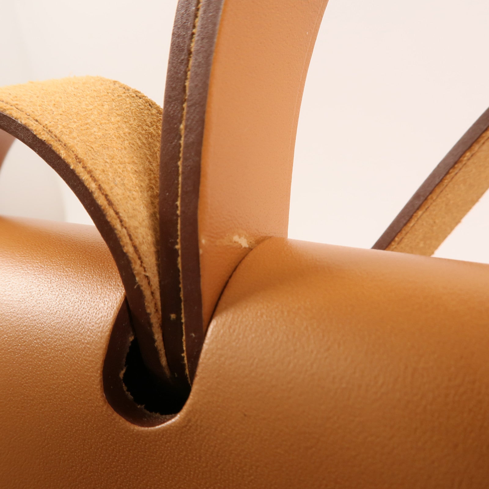 HERMES 帆布Herbag PM銀扣手挽肩背兩用袋