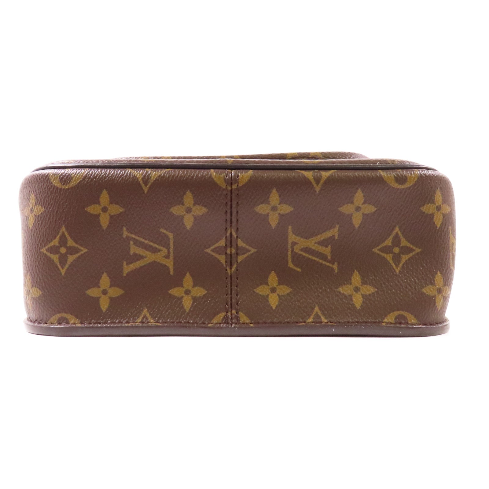 LOUIS VUITTON LV GHW Passy Shoulder Bag M45592 Monogram Brown