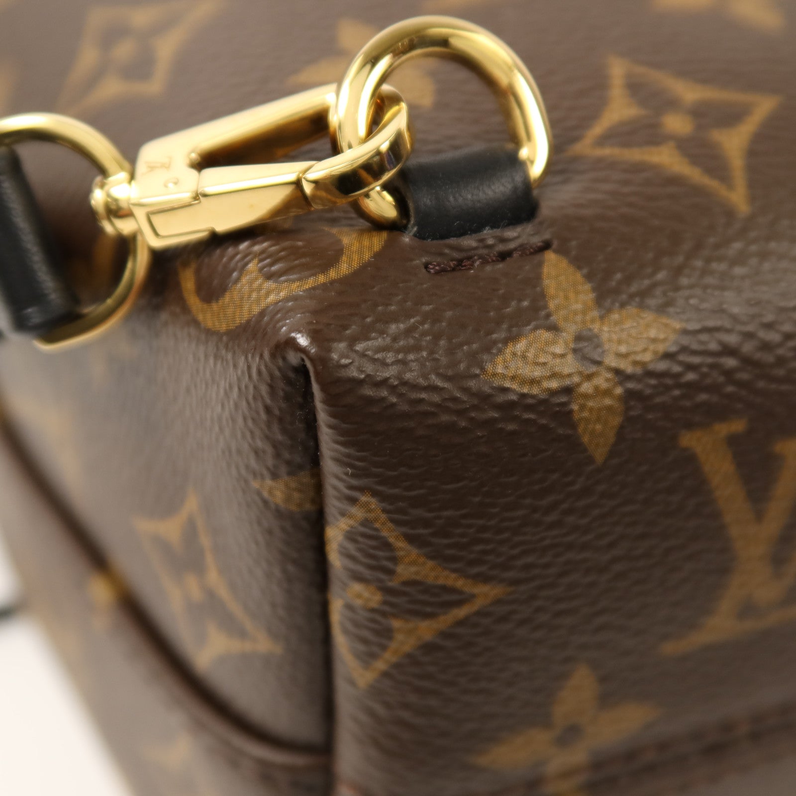 LOUIS VUITTON Monogram Montsouris BB金扣背包
