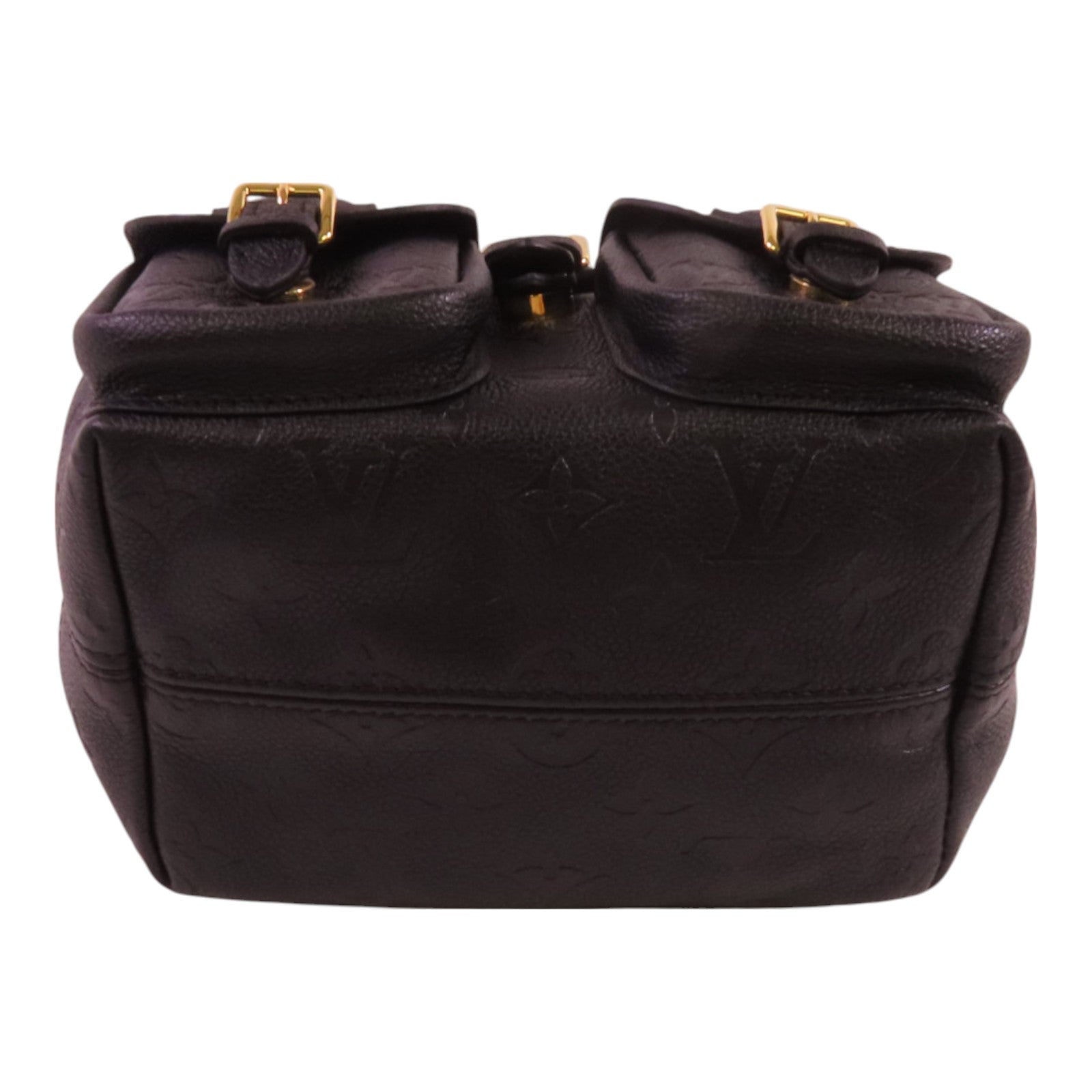 LOUIS VUITTON Monogram Empreinte Backup金扣背包