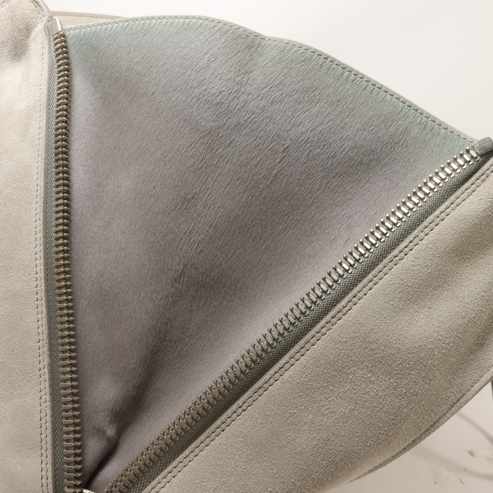 BALENCIAGA 麂皮皮革/馬毛Shoulder Bag手挽袋