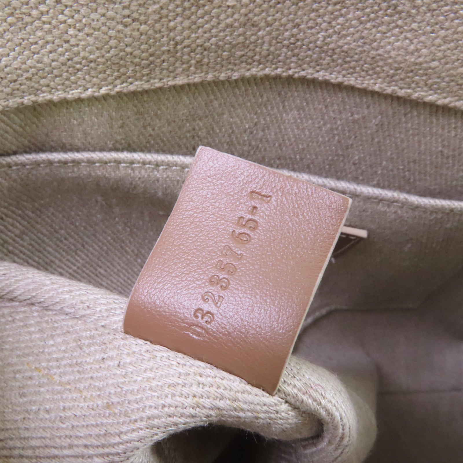 Chloe 帆布Small Woody 2Way Tote Bag手挽肩背兩用袋杏色