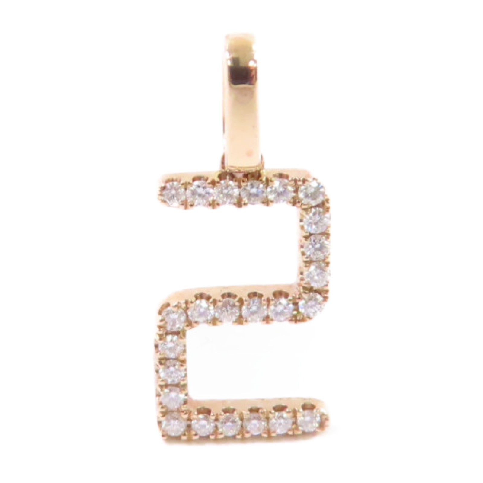 JEWELRY 18K玫瑰金/鑽石Diamond Pendant Top吊墜頭扣