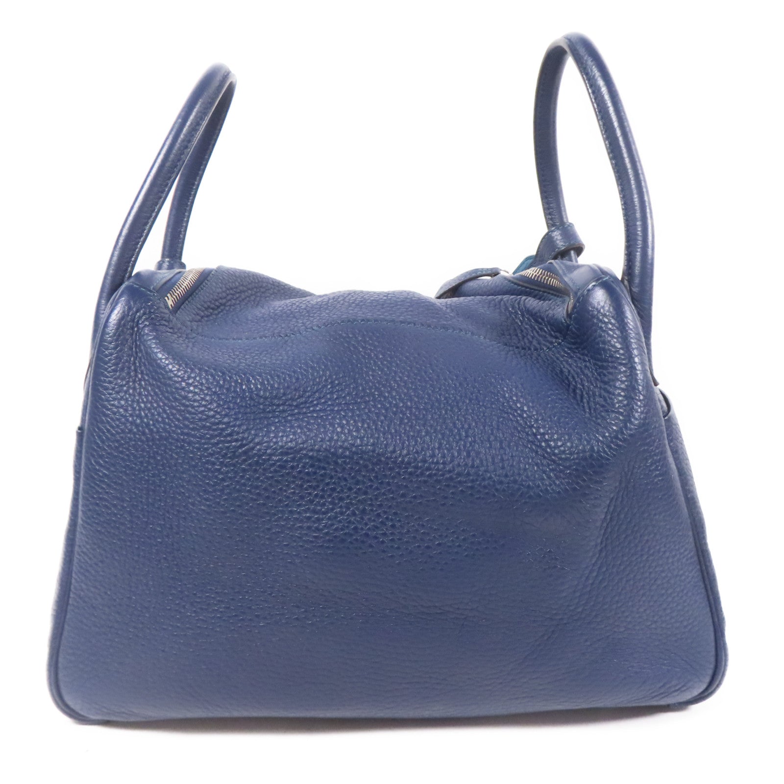 HERMES 【激減優惠】Clemence皮革Lindy 30銀扣手挽肩背兩用袋