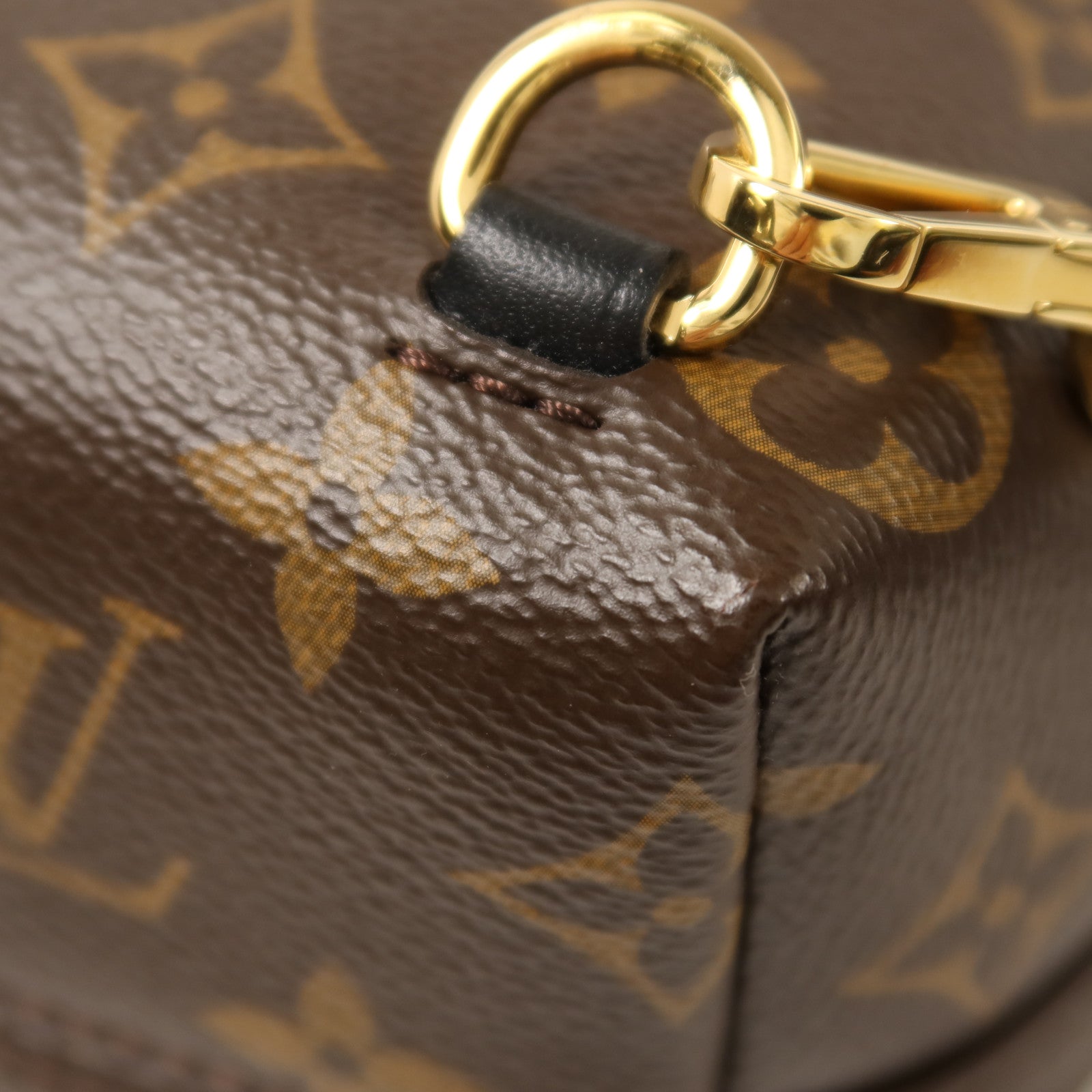 LOUIS VUITTON Monogram Montsouris BB金扣背包