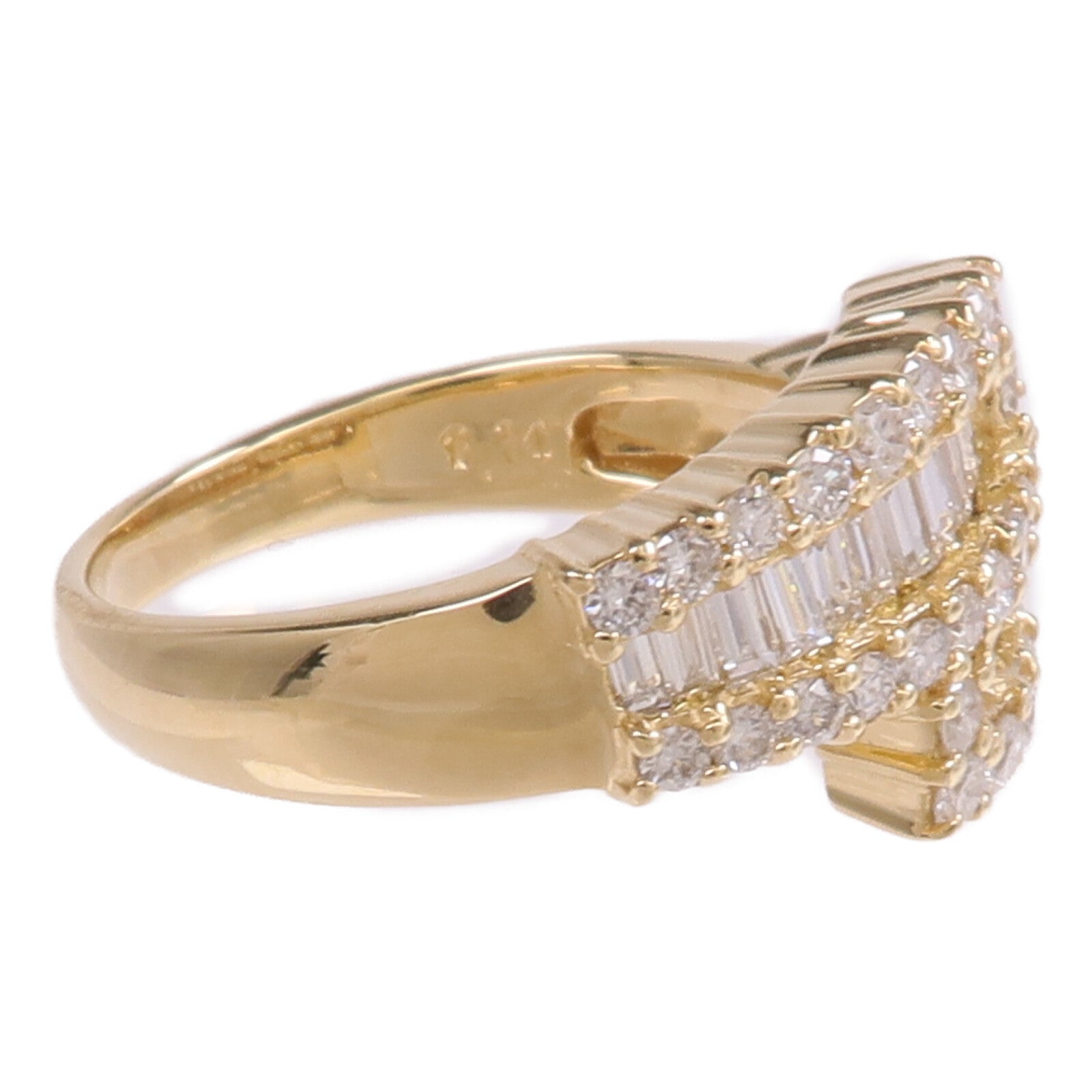 JEWELRY 18K黃金Diamond Ring鑽石戒指US#6.75